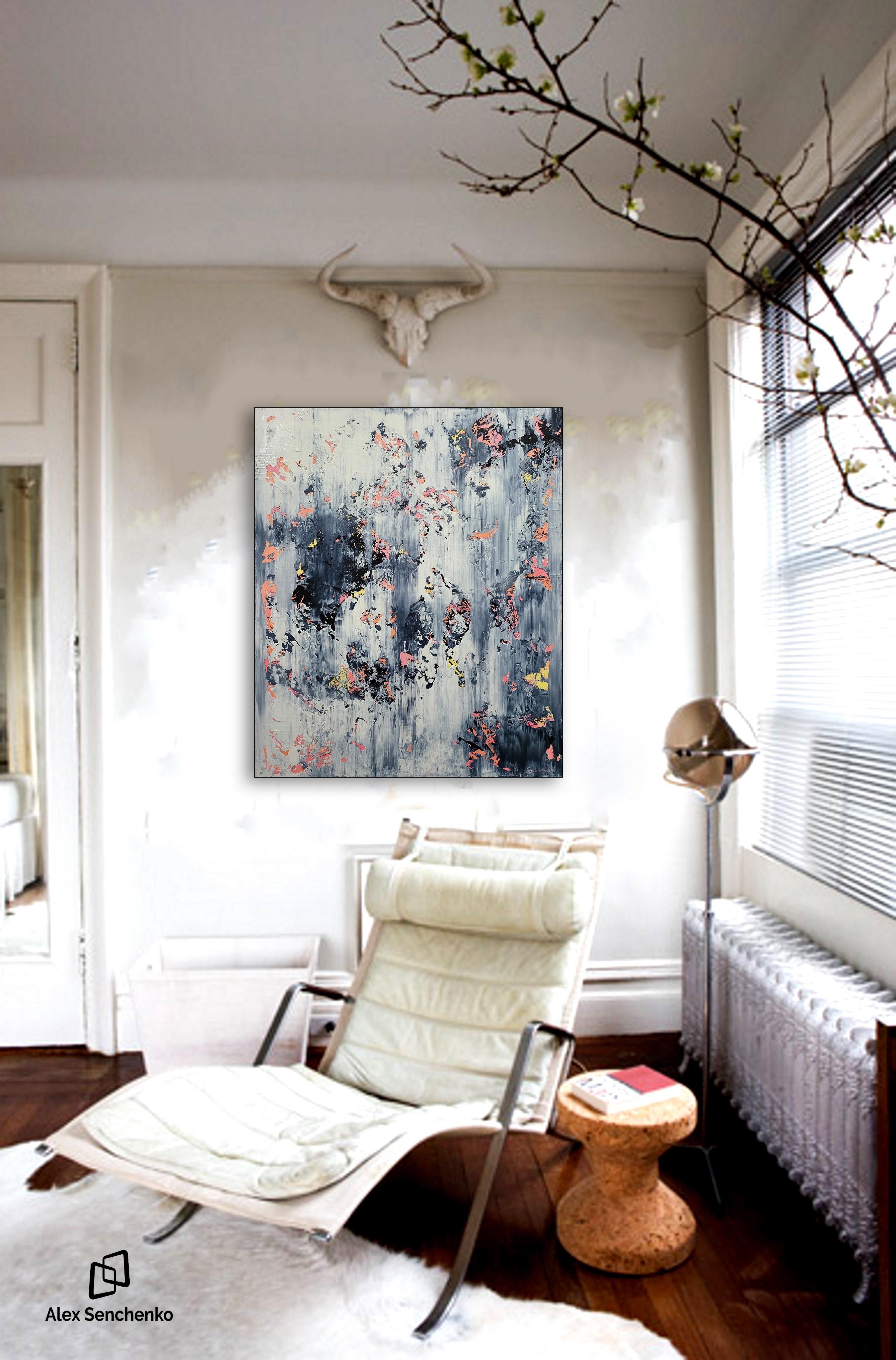There’s something different about the homes of creative people. They like to surround themselves with inspiring things, from unique tablecloths to the incredible paintings on the walls.
Alex Senchenko’s - Abstract 22163 - can give your home that