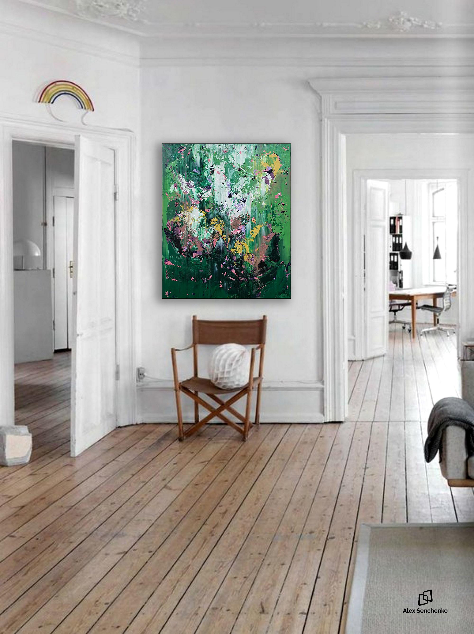 There’s something different about the homes of creative people. They like to surround themselves with inspiring things, from unique tablecloths to the incredible paintings on the walls.
Alex Senchenko’s - Abstract 22168 - can give your home that
