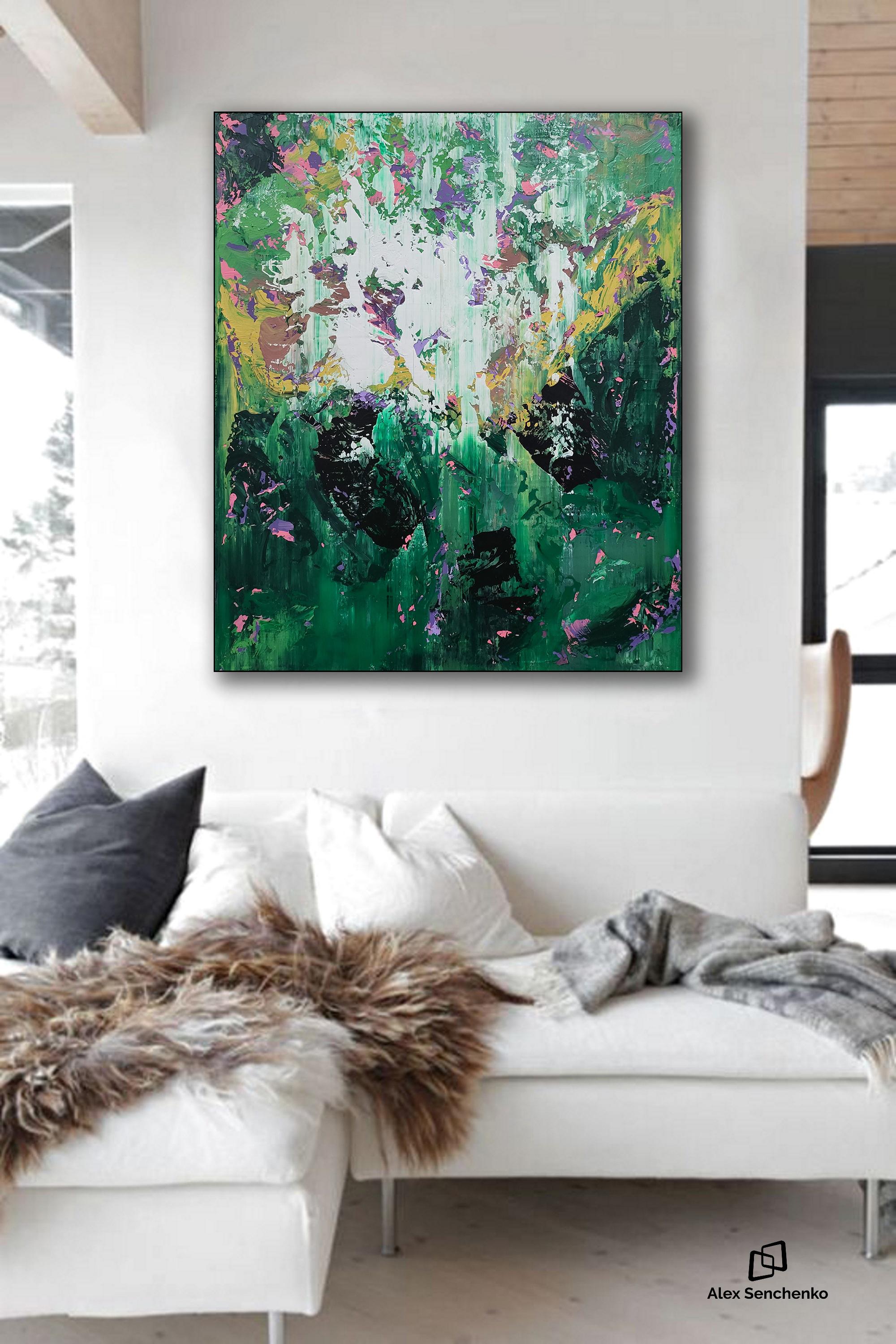 There’s something different about the homes of creative people. They like to surround themselves with inspiring things, from unique tablecloths to the incredible paintings on the walls.
Alex Senchenko’s - Abstract 22169 - can give your home that