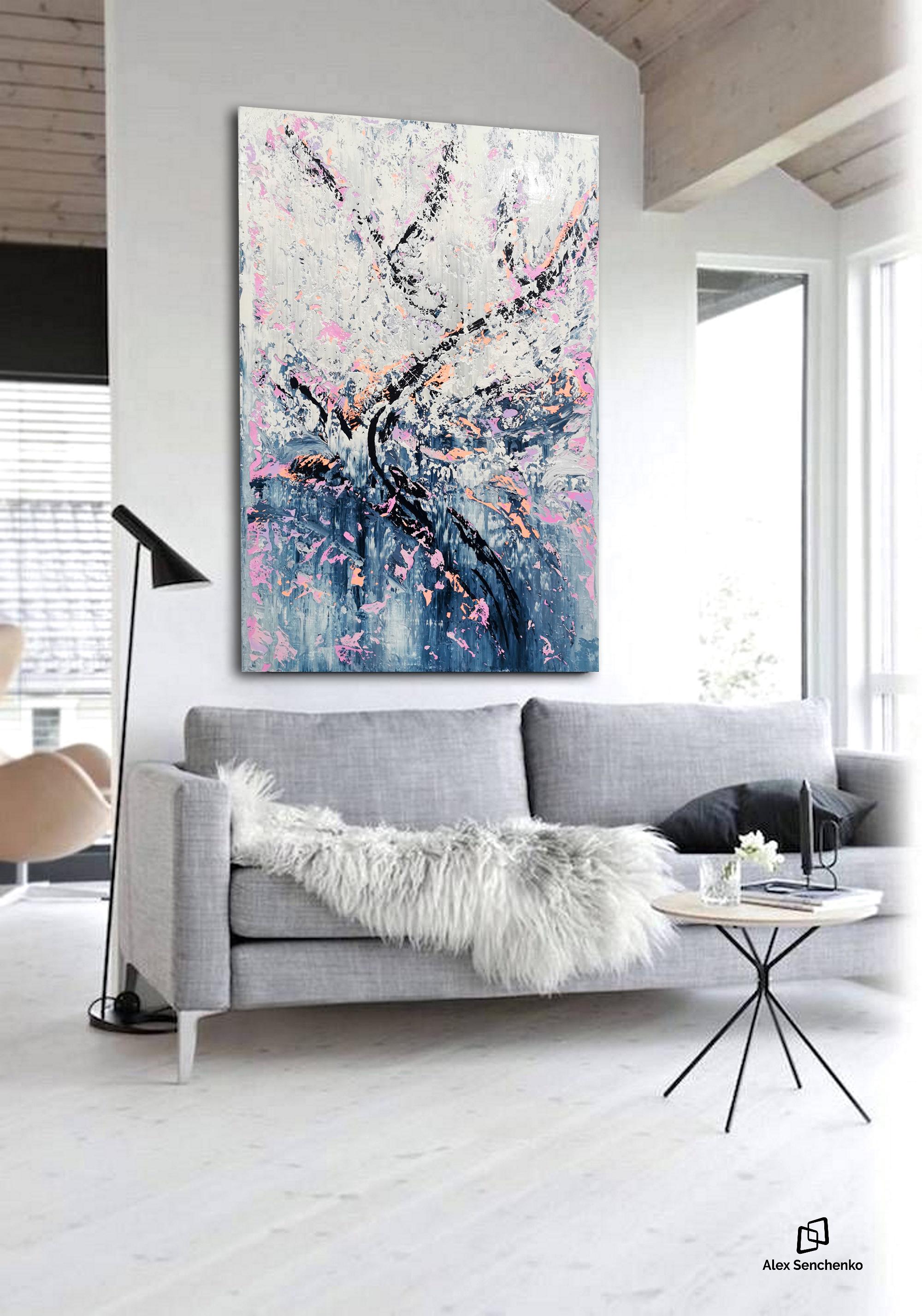 Estratto 2225 - Painting Astratto di Alex Senchenko