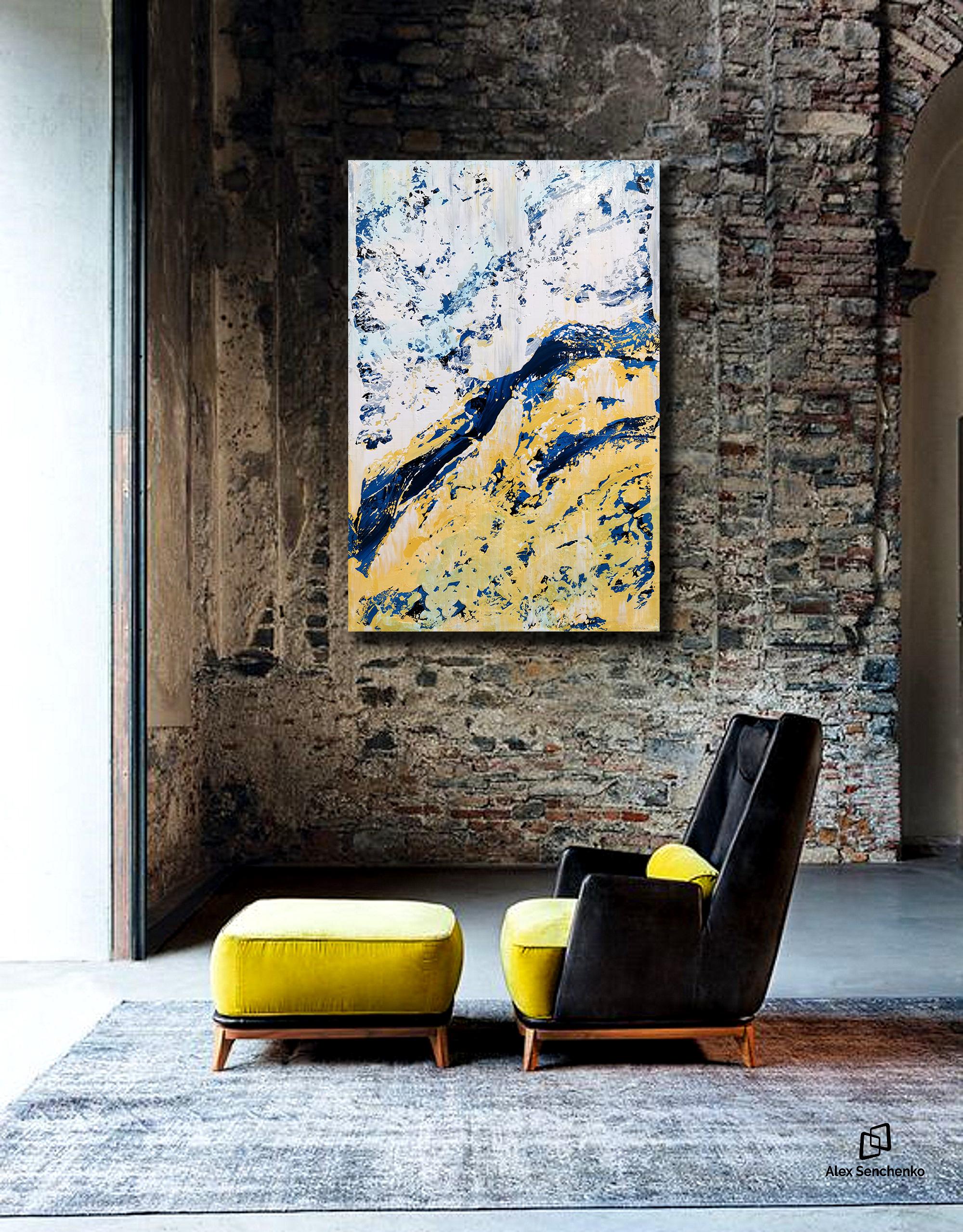 Astratto 2233 - Painting di Alex Senchenko