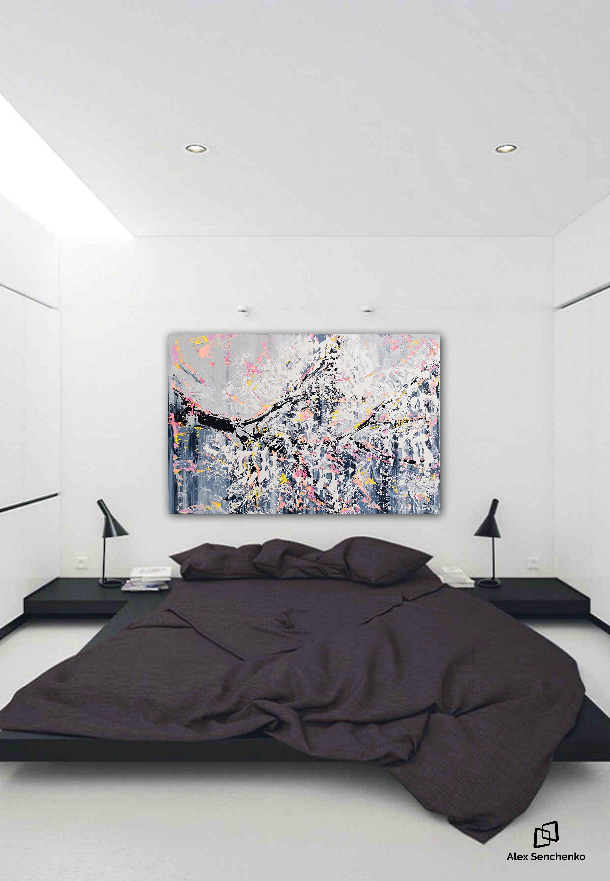 Astratto 2234 - Painting di Alex Senchenko