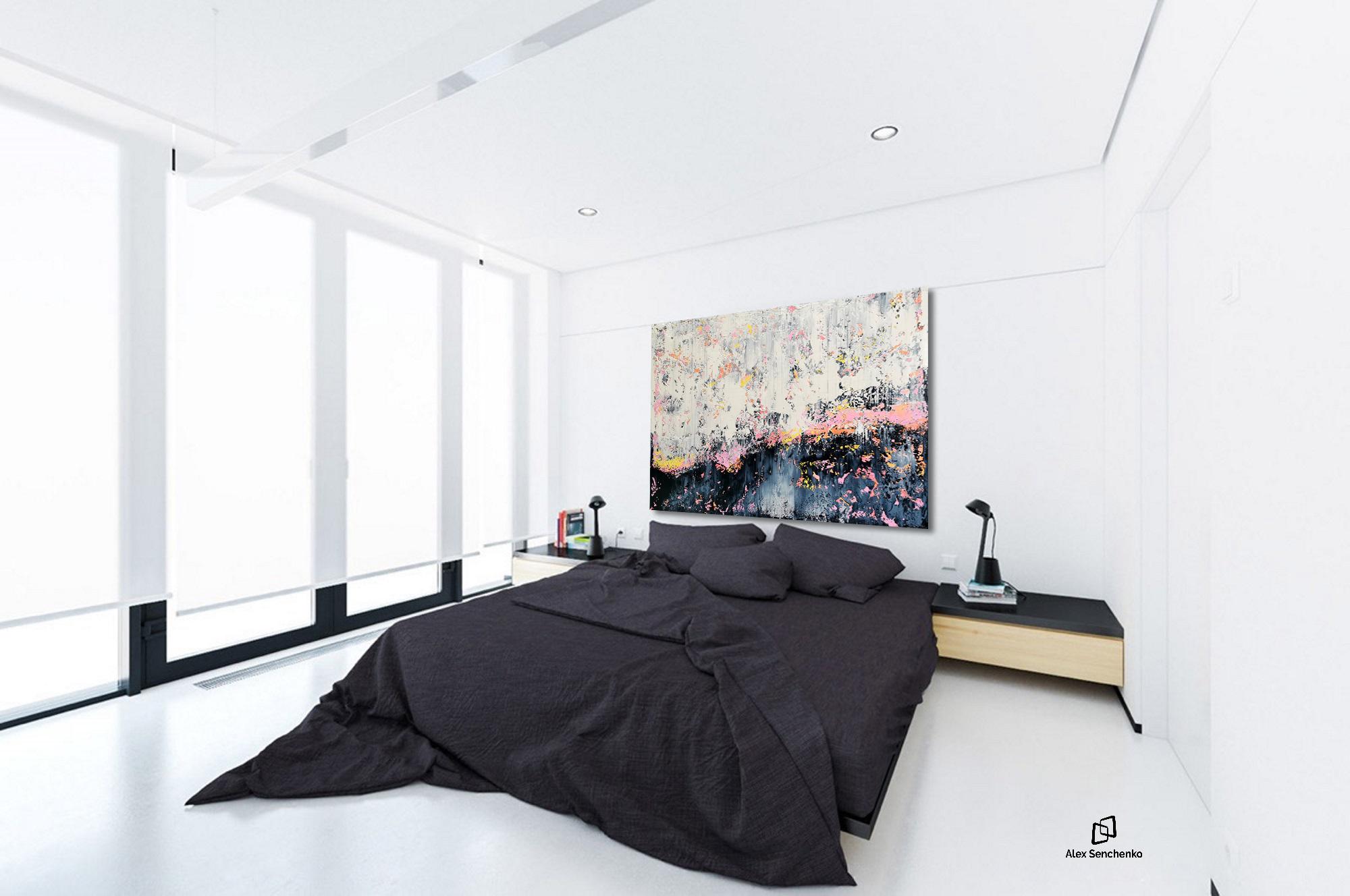 Astratto 2236 - Interior Painting Grigio di Alex Senchenko