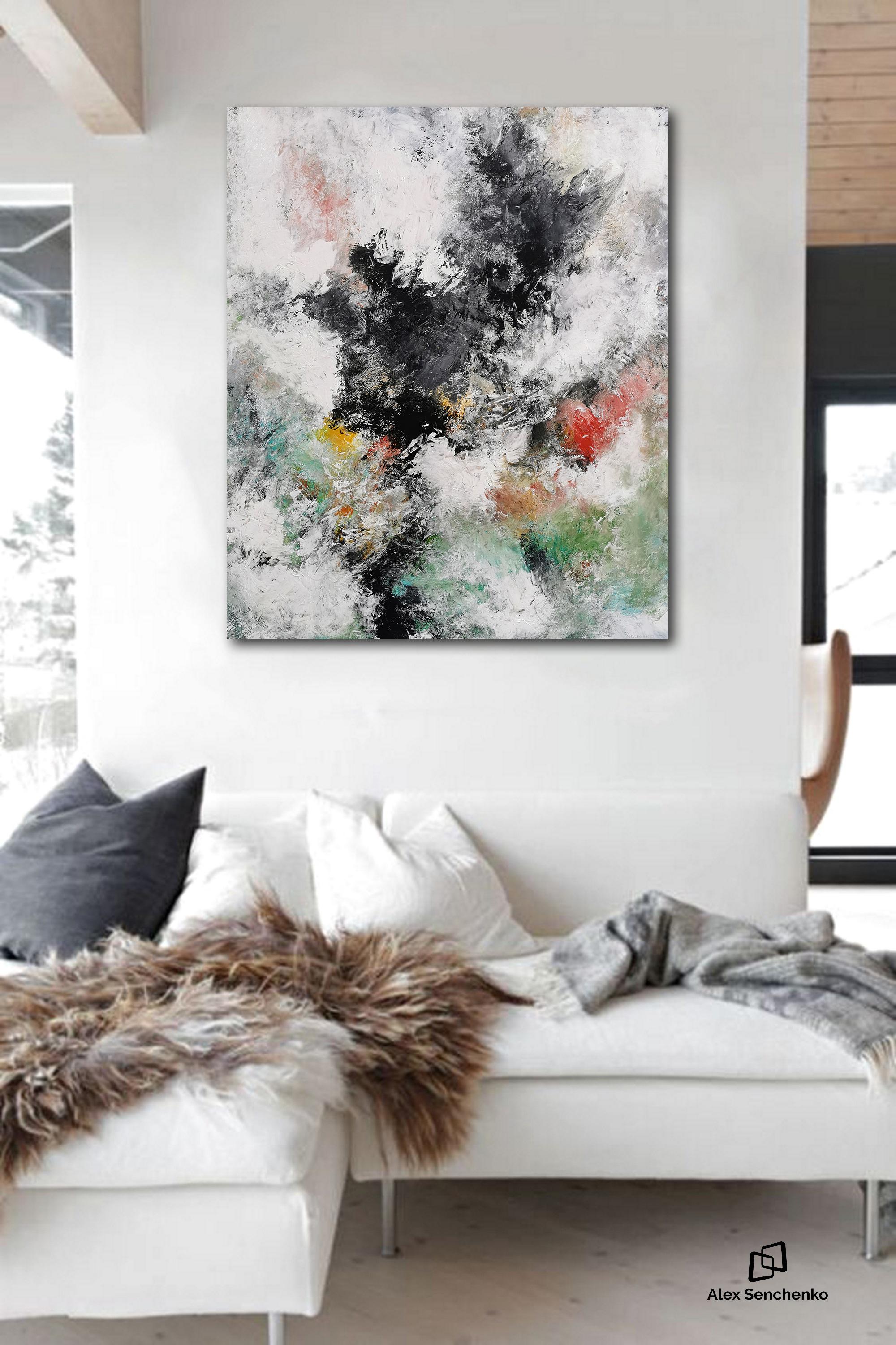 Abstract 2247 - painting is a powerful vision of Love’s vibration, Compassion’s strength, and Hope’s vitality. Woosh away your worries! Feel the exhilarating and mighty presence of Warmth of Love lifting you ever higher toward actualizing your