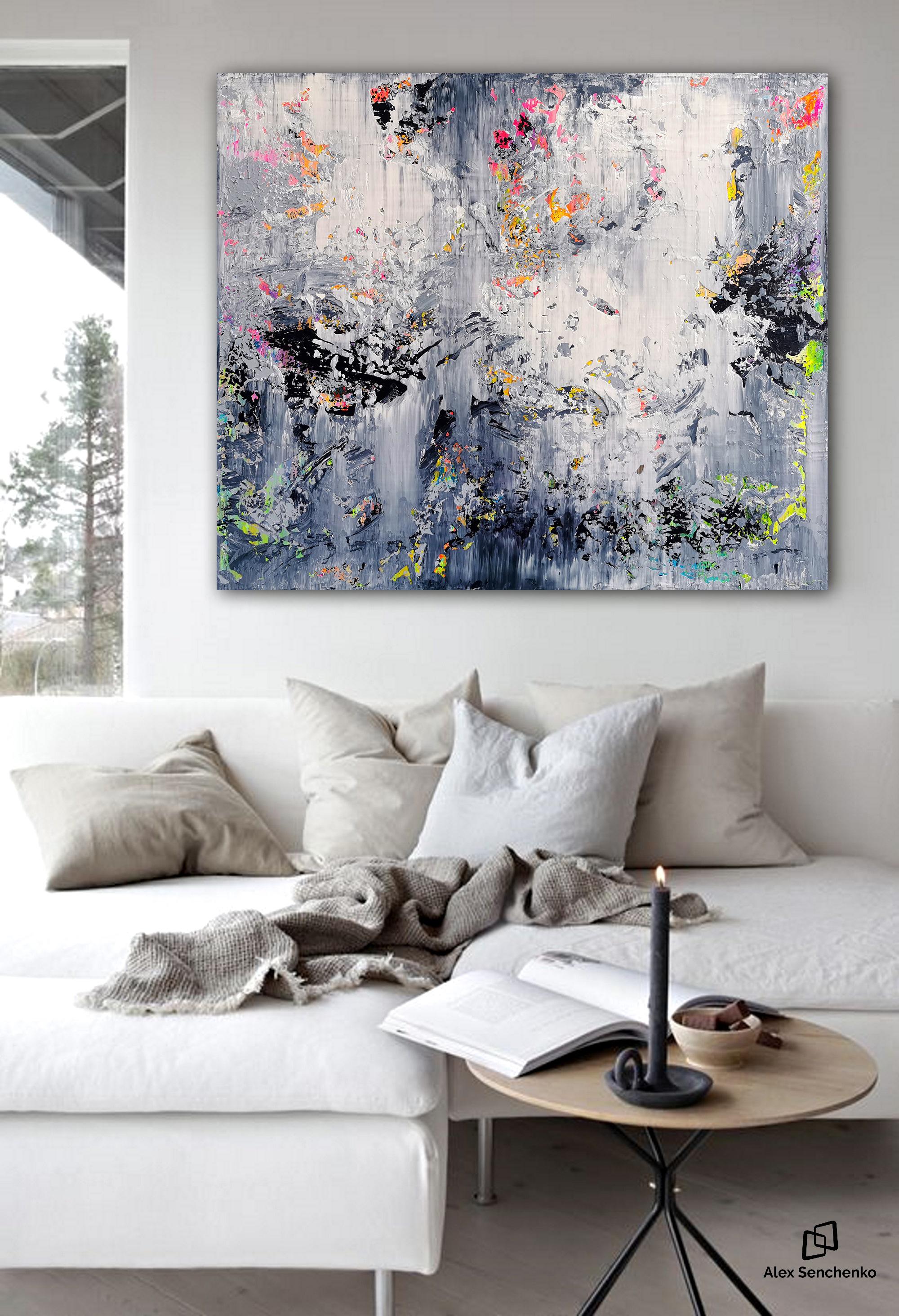 Astratto 2251 - Painting di Alex Senchenko