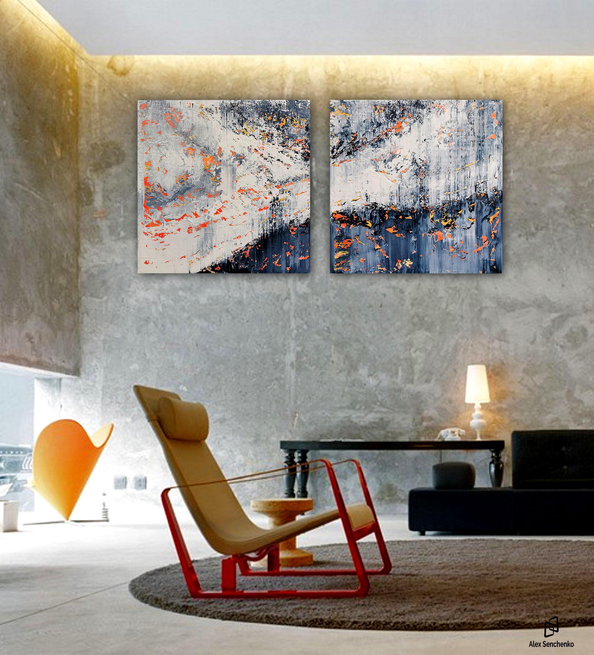 Astratto 2256 - Painting di Alex Senchenko