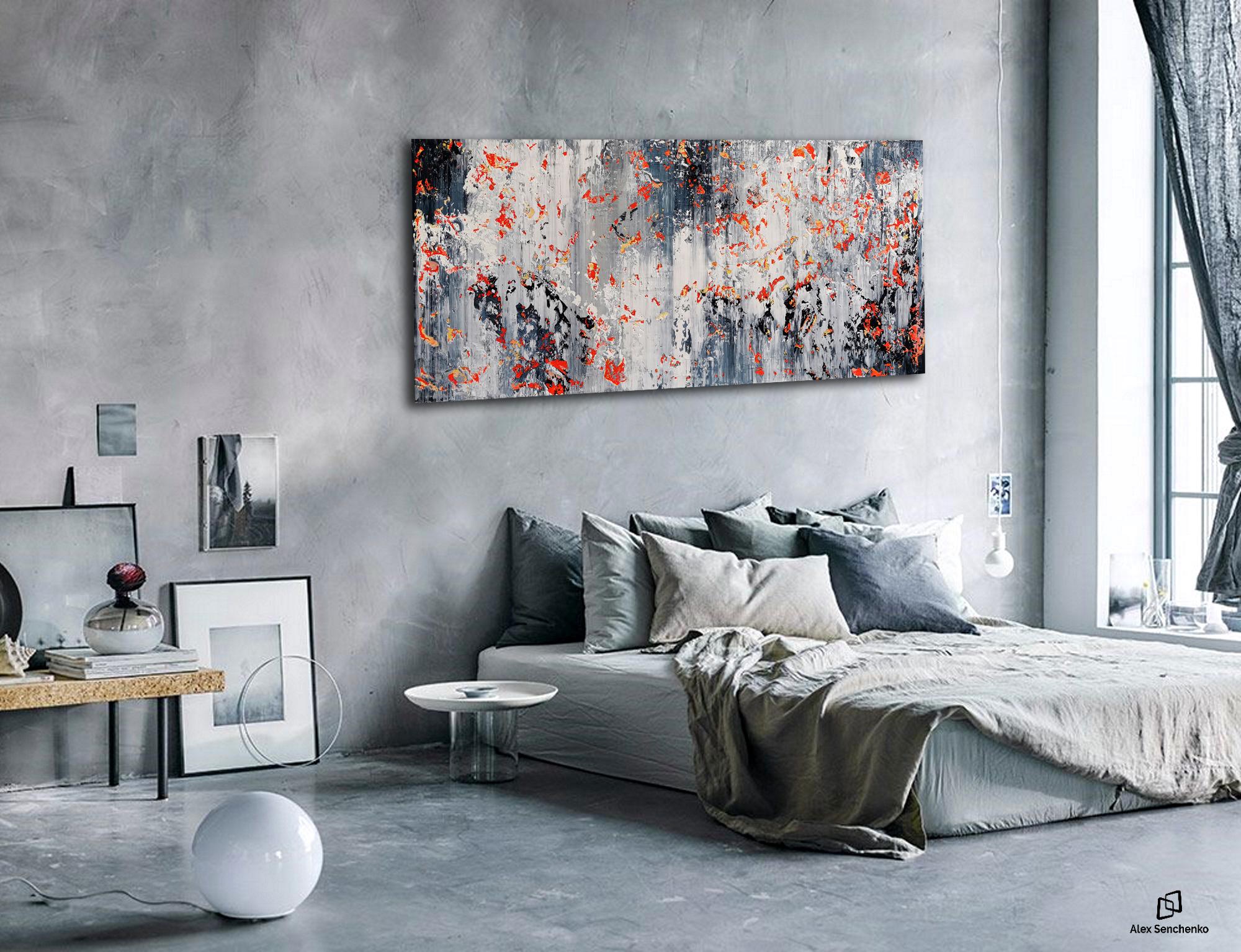 There’s something ethereal, almost magical, about contemporary paintings. The incredible Expressionism bleeds through the canvas, transforming any room into an entirely new experience. Alex Senchenko’s - Abstract 2259 - painting will give your space