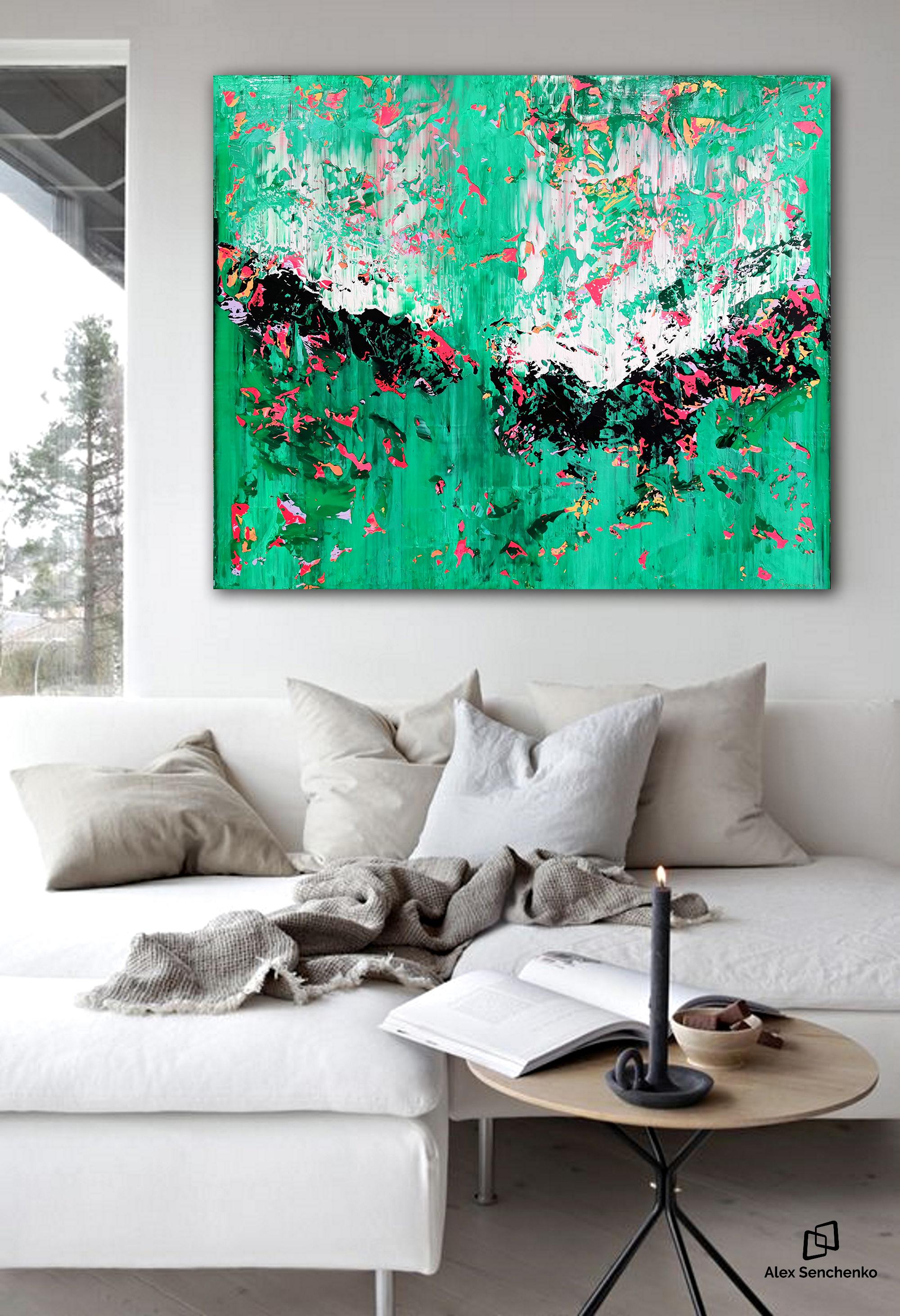 Astratto 2262 - Painting di Alex Senchenko