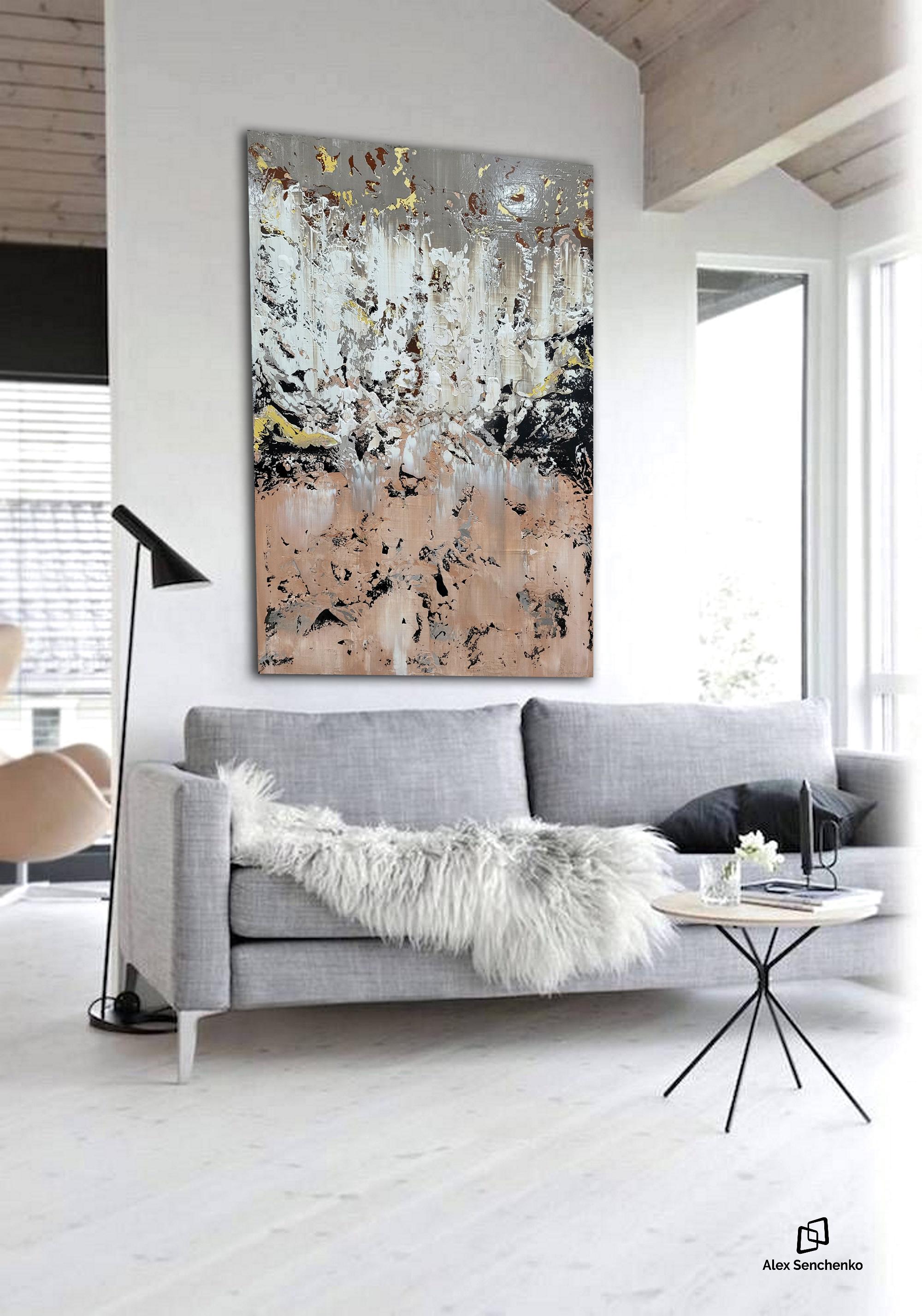 Abstract 2297 - Painting by Alex Senchenko