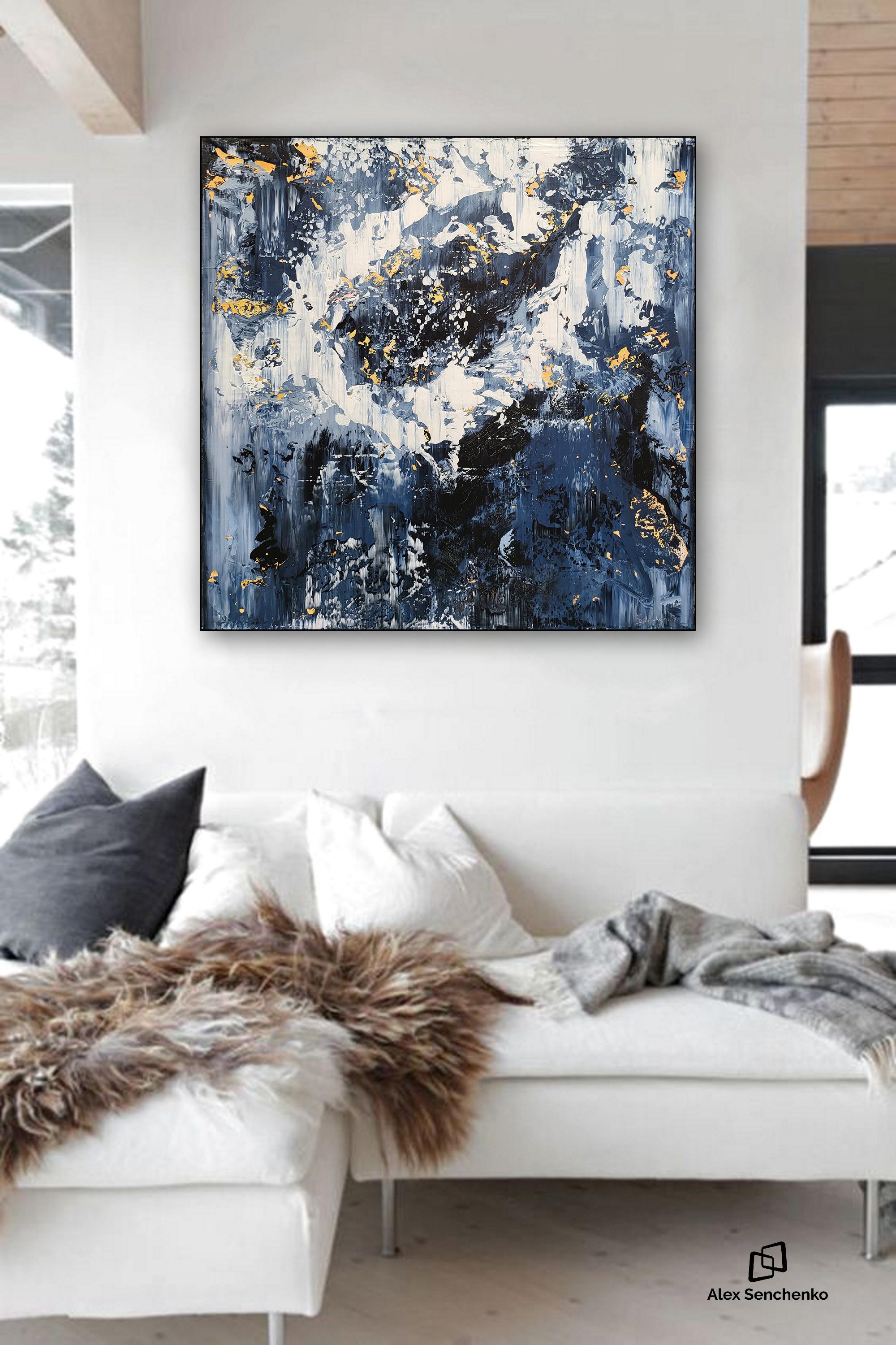 There’s something different about the homes of creative people. They like to surround themselves with inspiring things, from unique tablecloths to the incredible paintings on the walls. Alex Senchenko’s Abstract 2324. can give your home that feeling
