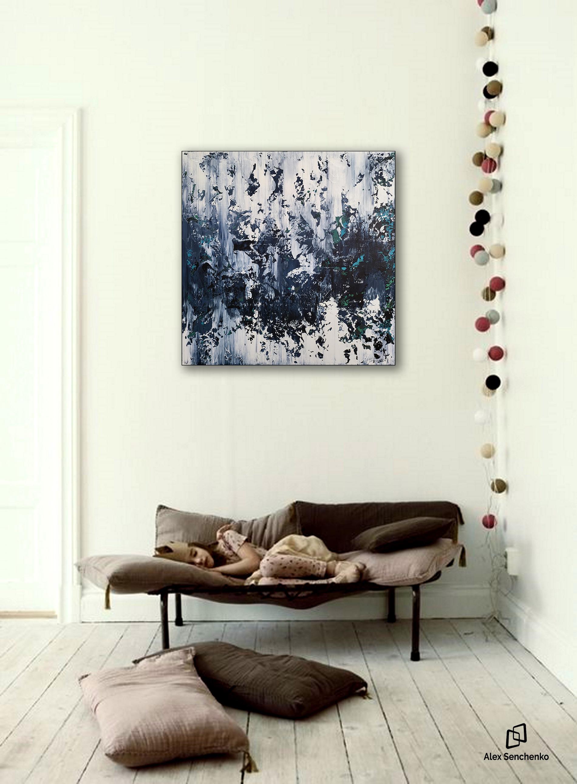 Zusammenfassung 2325 (Abstrakter Expressionismus), Painting, von Alex Senchenko