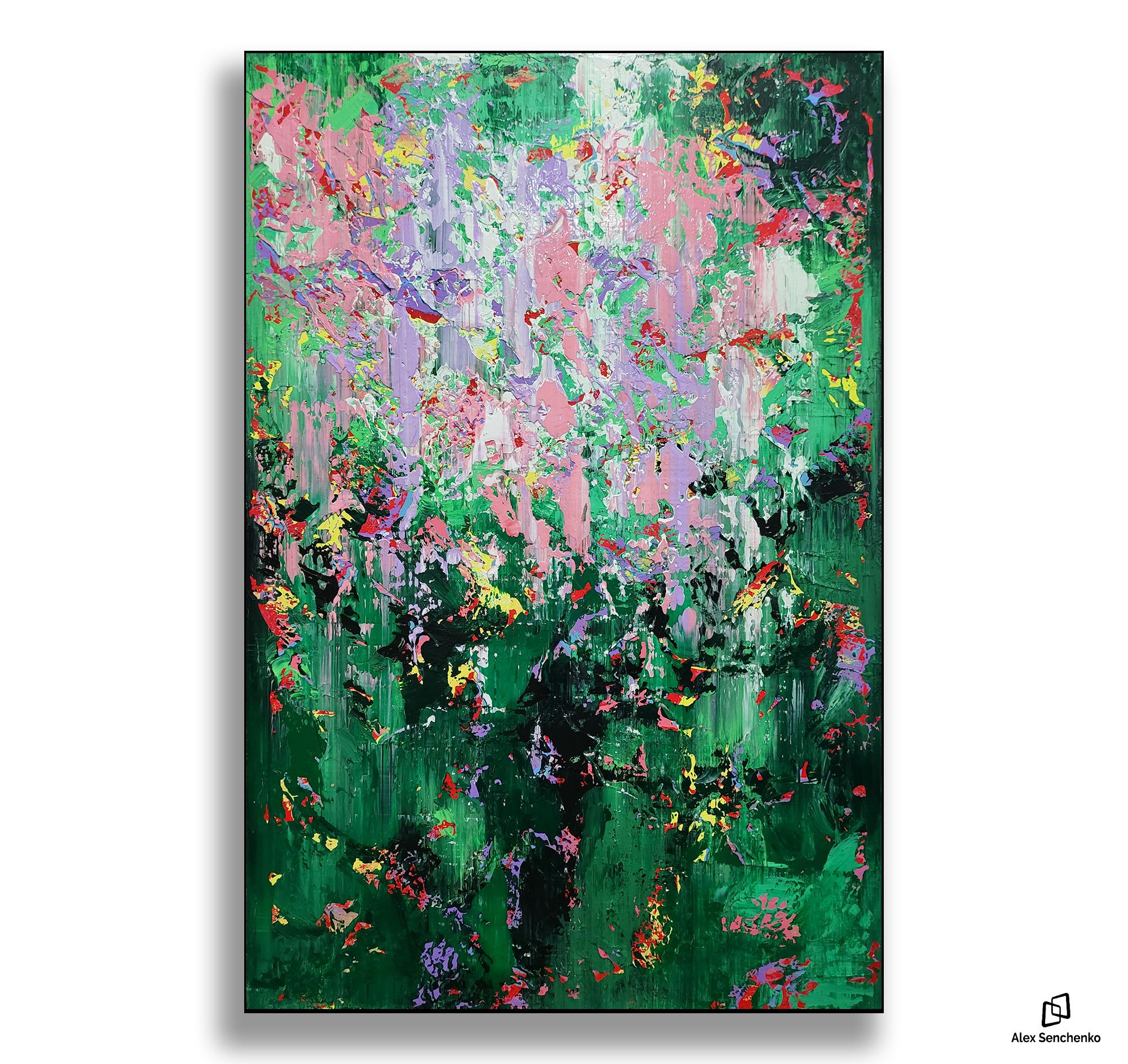 Le case dei creativi hanno qualcosa di diverso. A loro piace circondarsi di cose stimolanti, dalle tovaglie uniche agli incredibili dipinti alle pareti. L'opera di Alex Senchenko ,, Abstract 2326 '' può dare alla tua casa quella sensazione di