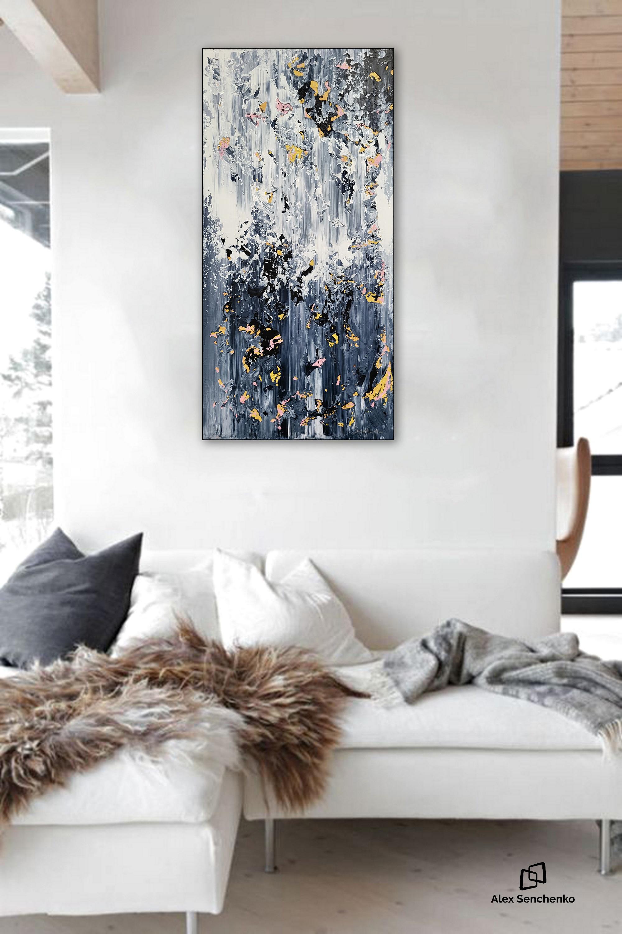 Zusammenfassung 2335 (Abstrakter Expressionismus), Painting, von Alex Senchenko