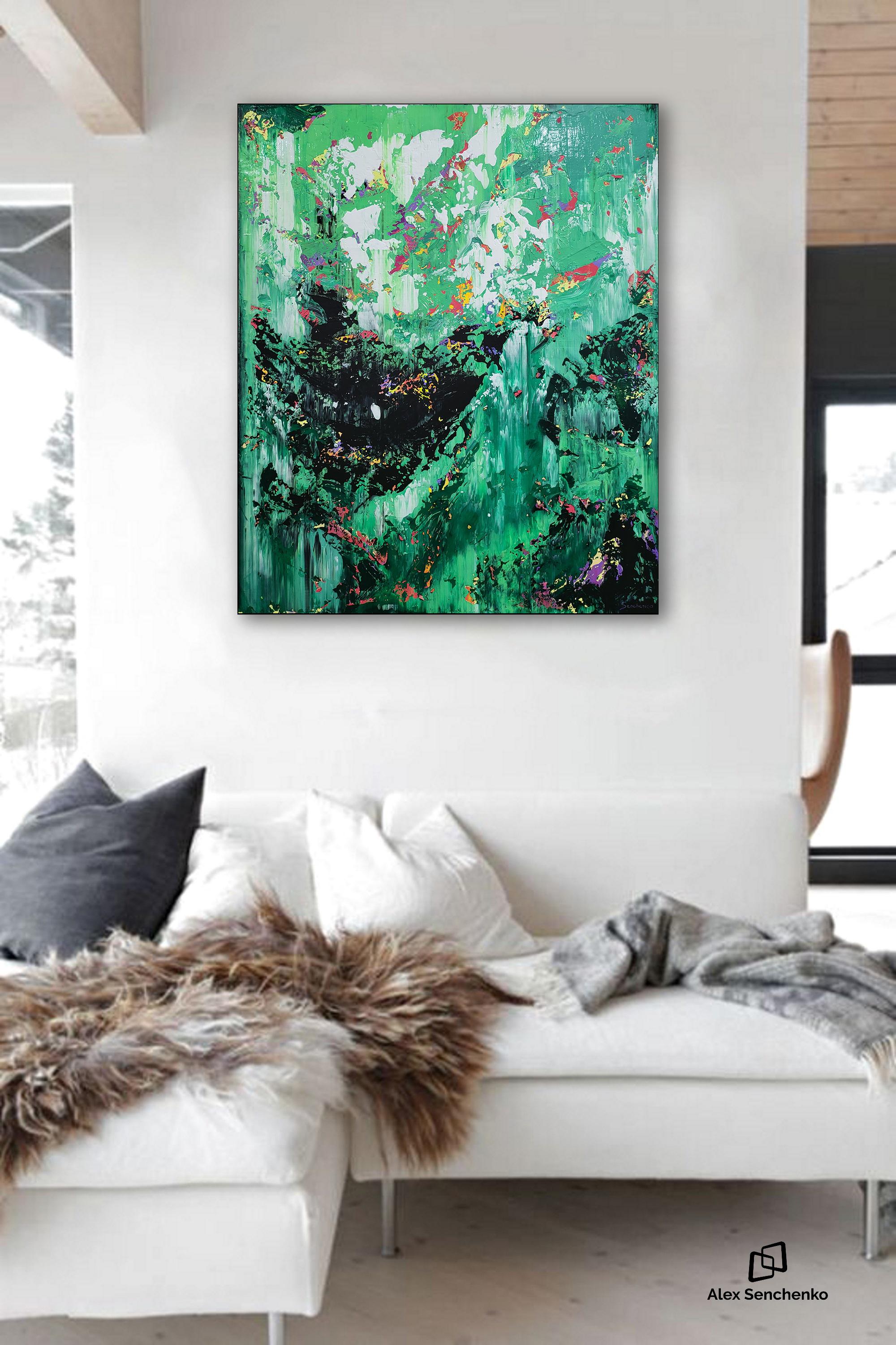 There’s something different about the homes of creative people. They like to surround themselves with inspiring things, from unique tablecloths to the incredible paintings on the walls.
Alex Senchenko’s - Abstract 2353 - can give your home that