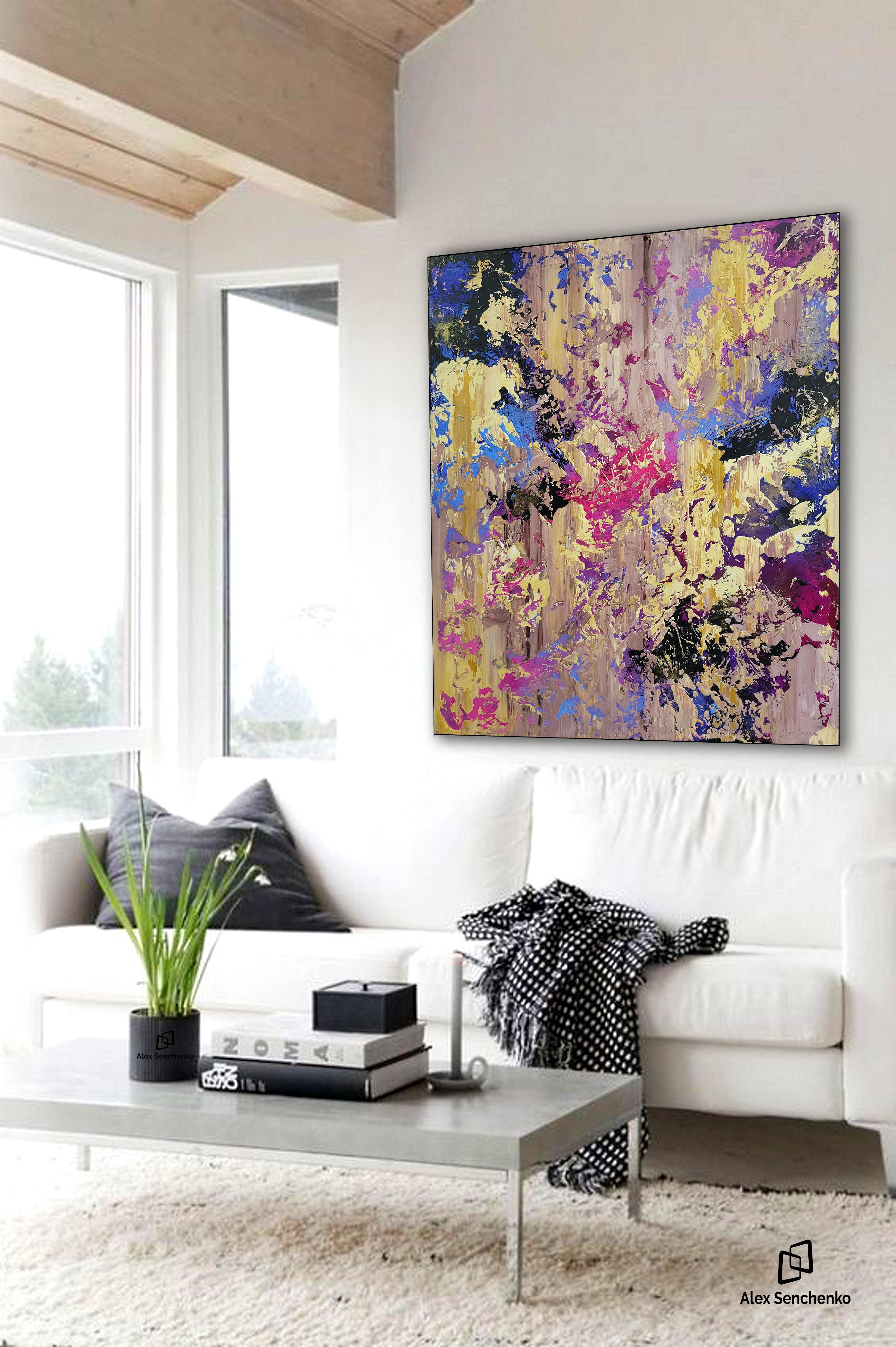 There’s something different about the homes of creative people. They like to surround themselves with inspiring things, from unique tablecloths to the incredible paintings on the walls.
Alex Senchenko’s - Abstract 2357 - can give your home that