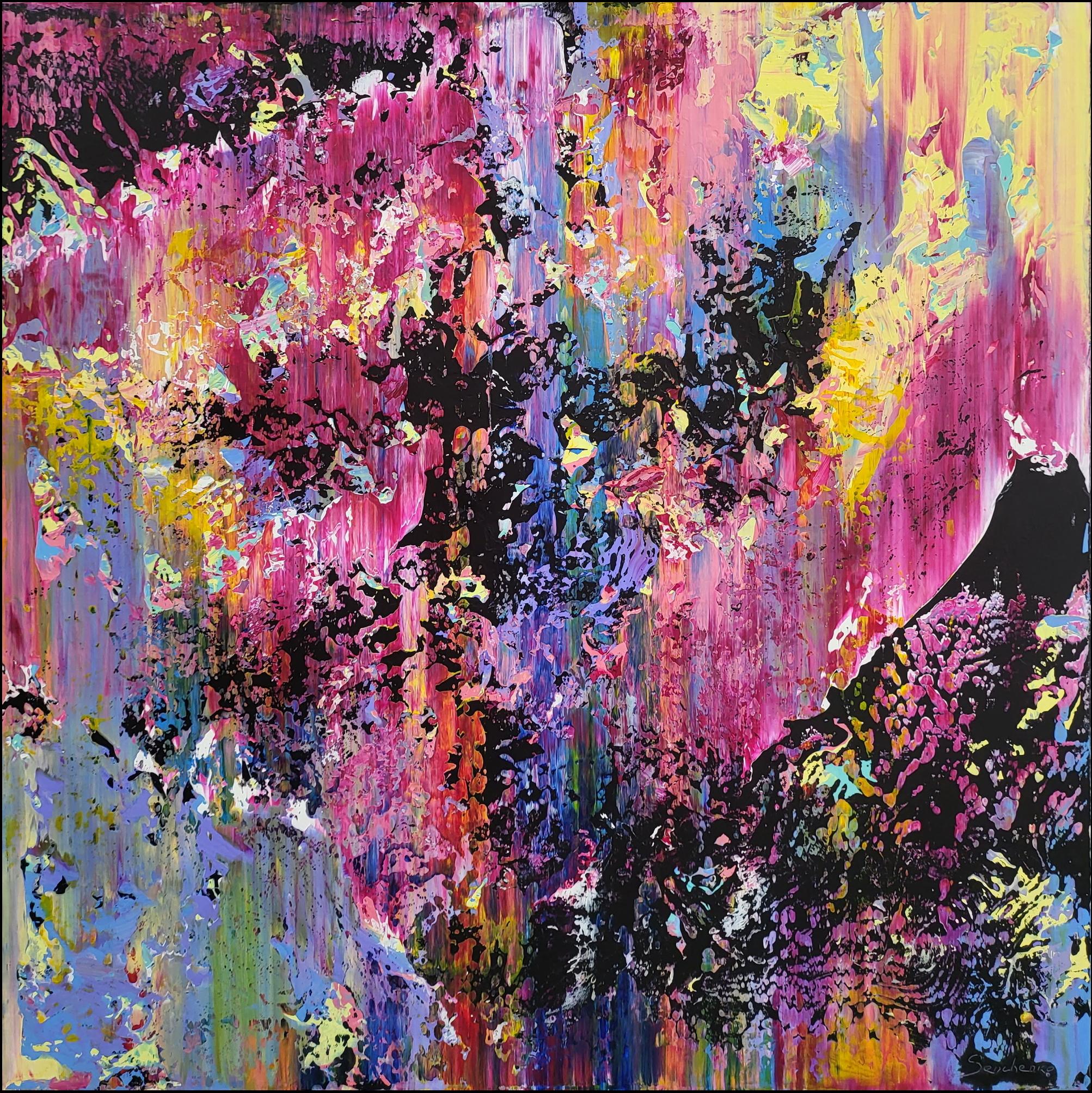 Alex Senchenko Abstract Painting - Abstract 2363