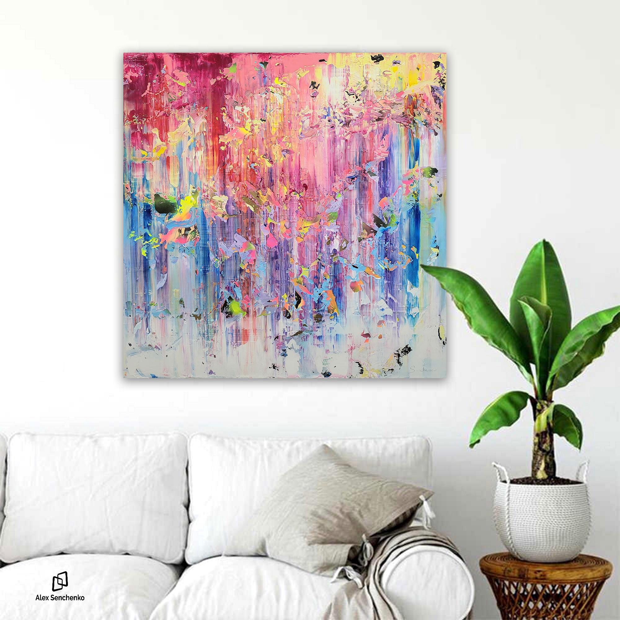 Zusammenfassung 2389 – Painting von Alex Senchenko