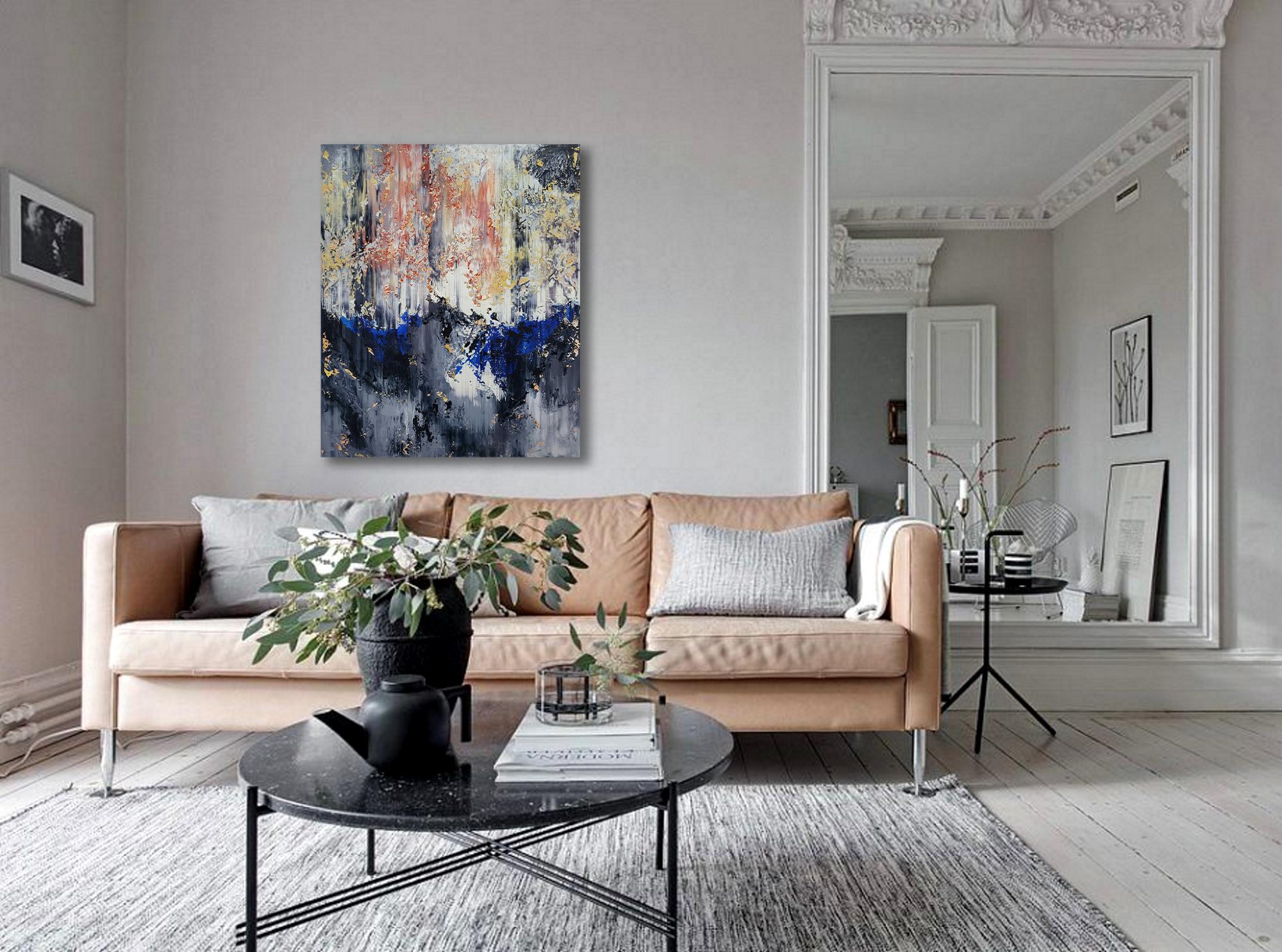 Zusammenfassung 2397 (Abstrakt), Painting, von Alex Senchenko