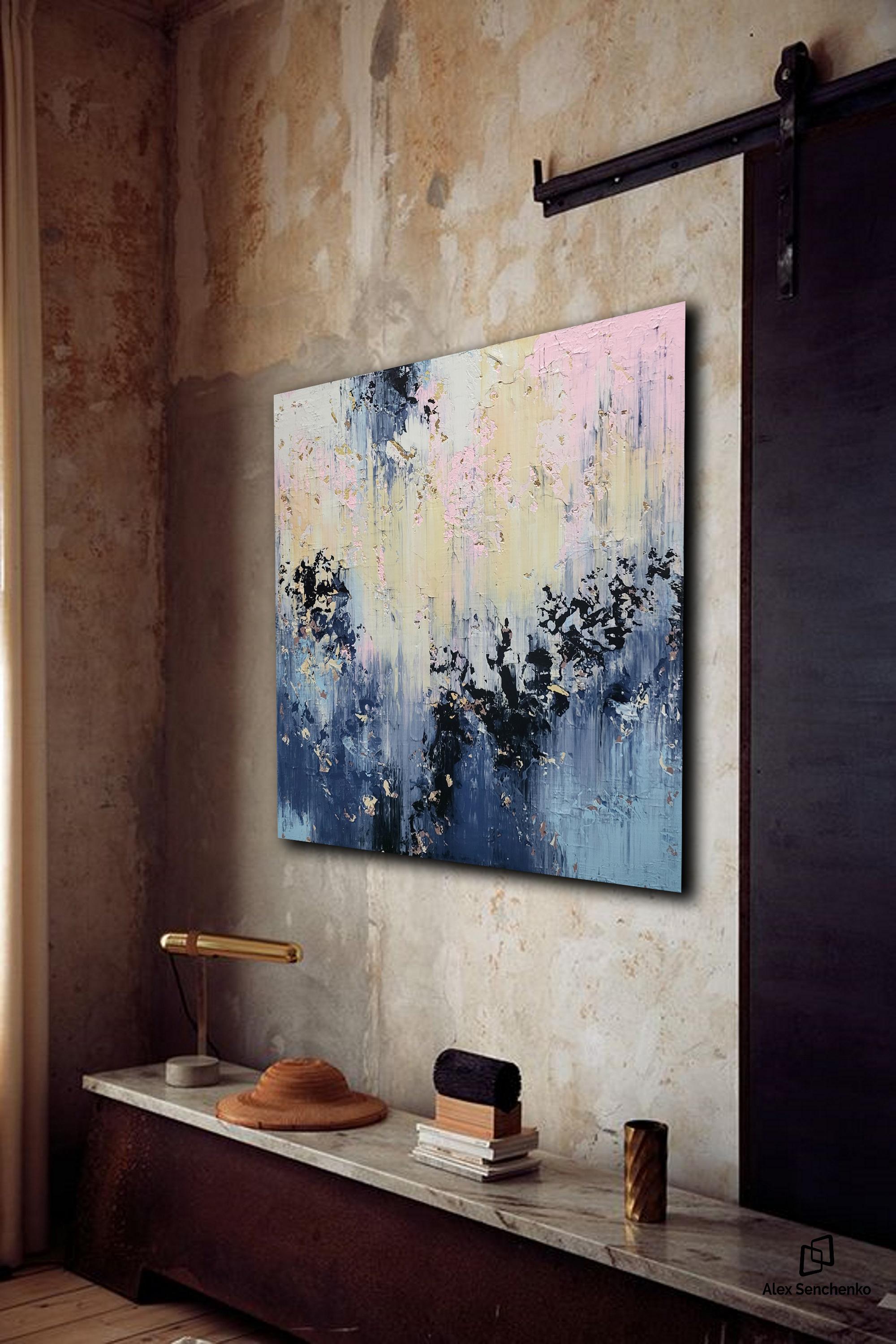 Zusammenfassung 2402 – Painting von Alex Senchenko