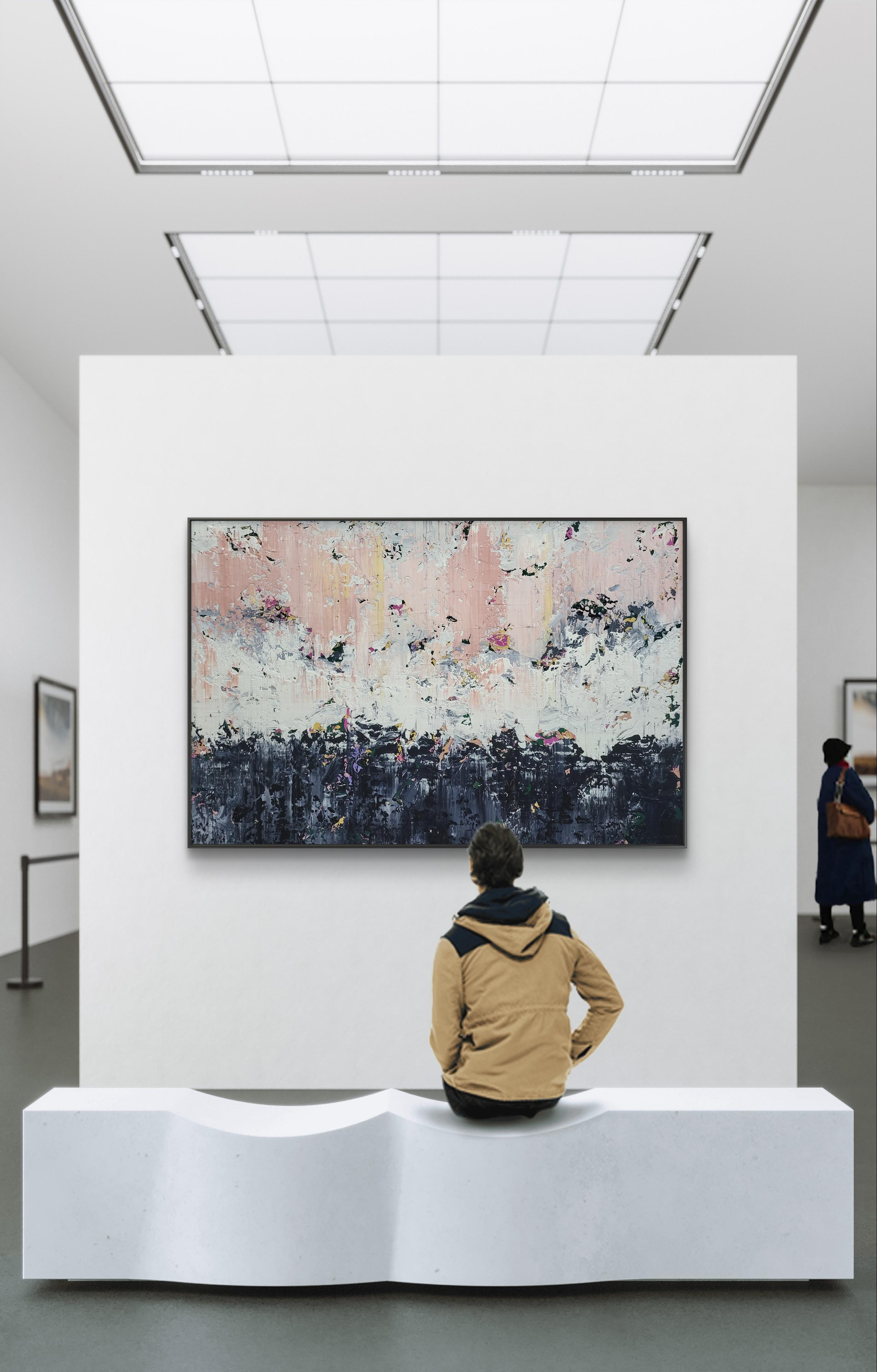Résumé 2416 - Abstrait Painting par Alex Senchenko