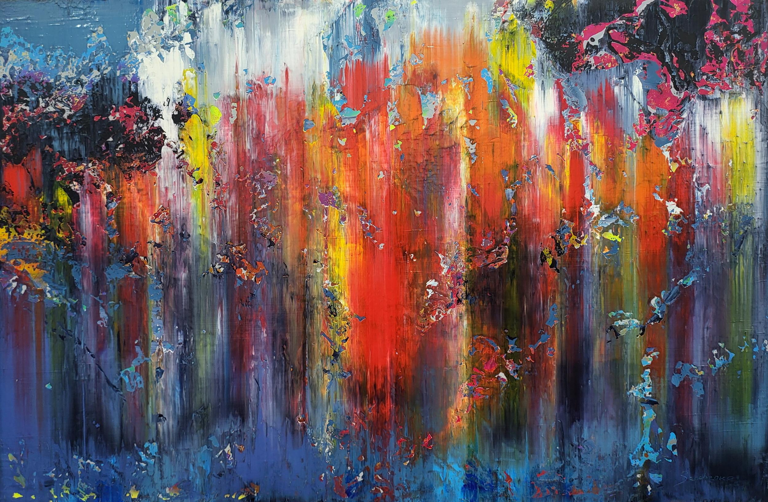 Landscape Painting di Alex Senchenko - Astratto 2426