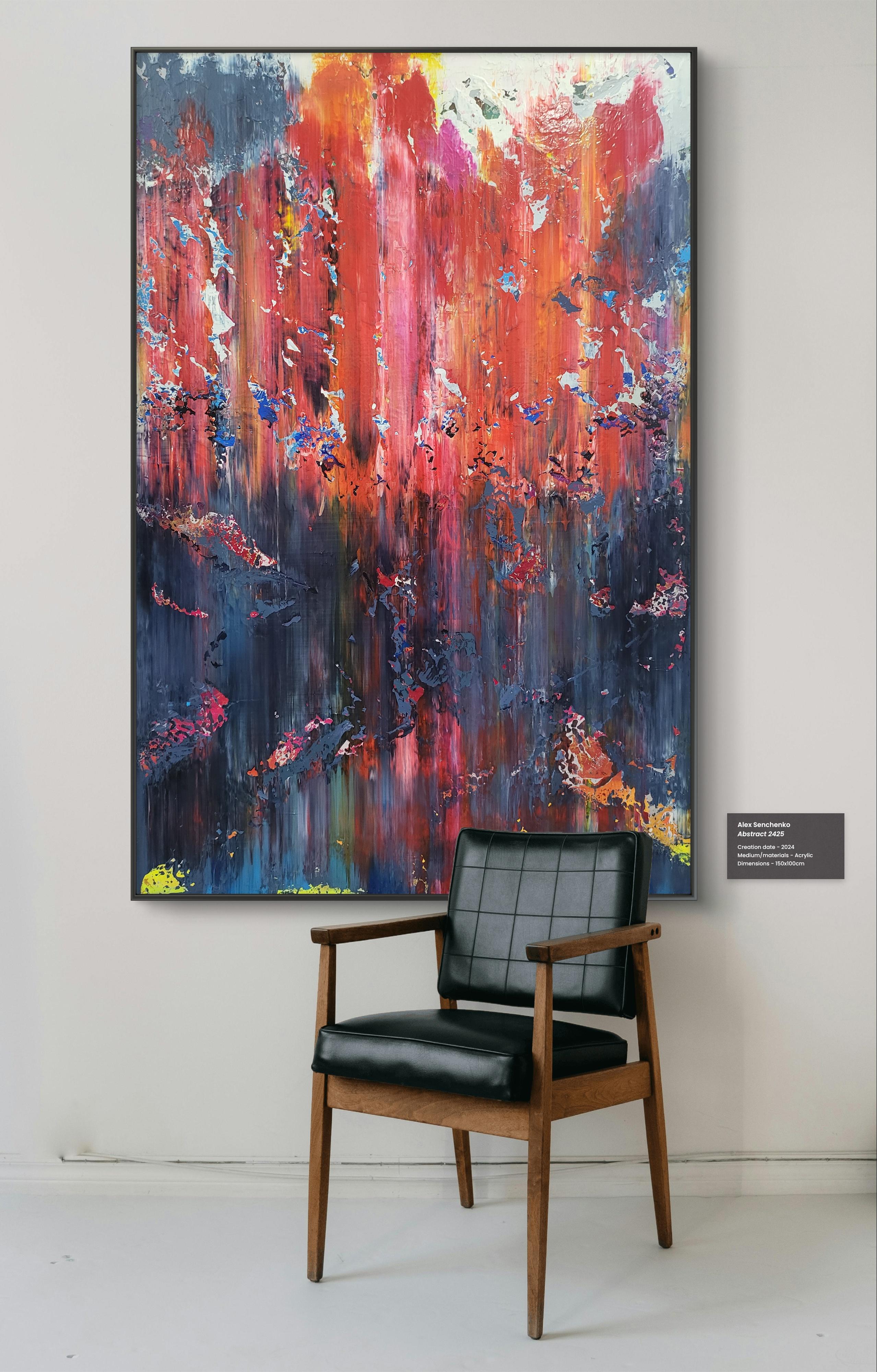 Zusammenfassung 2427 – Painting von Alex Senchenko