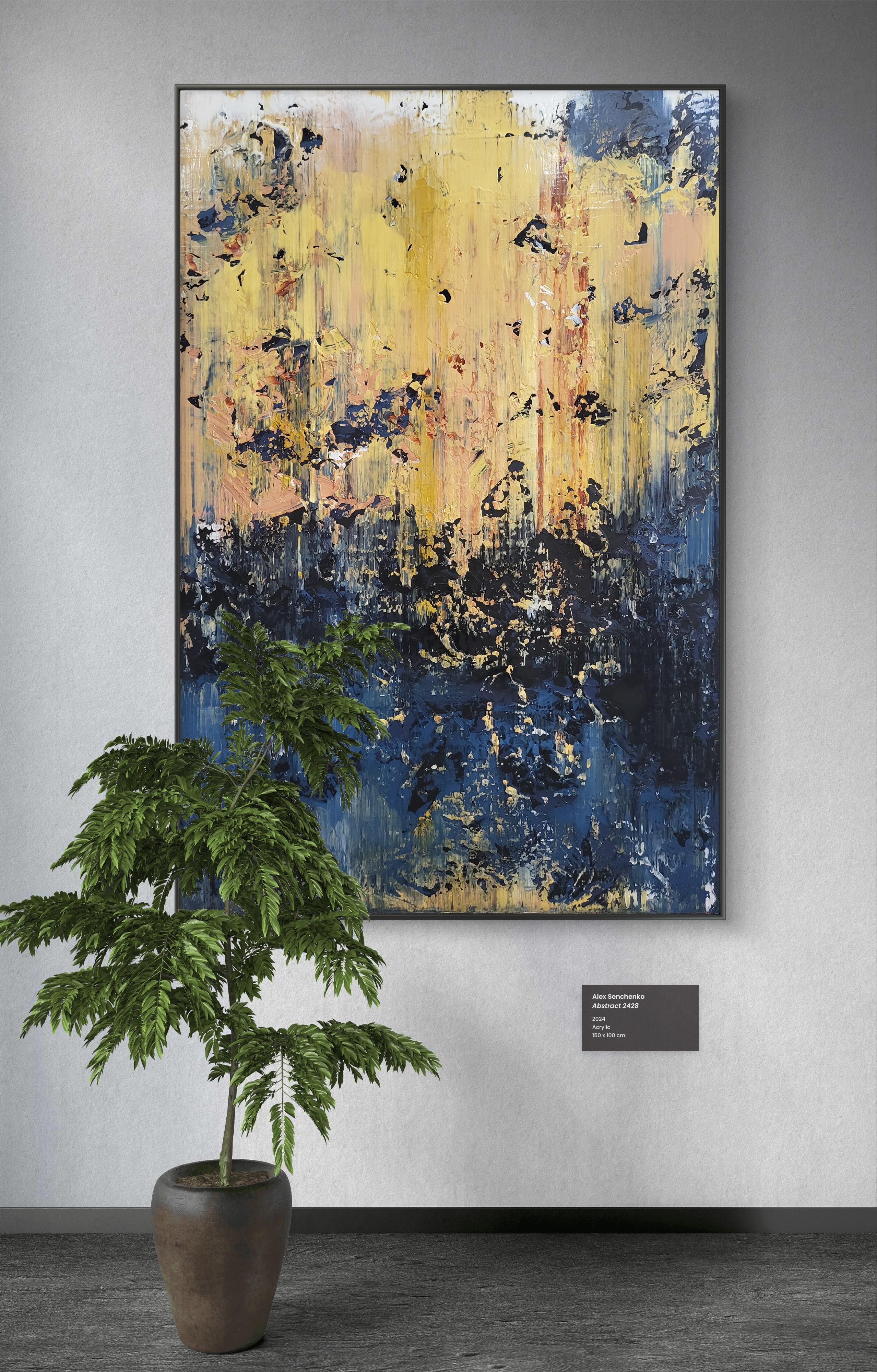 Astratto 2428 - Painting di Alex Senchenko