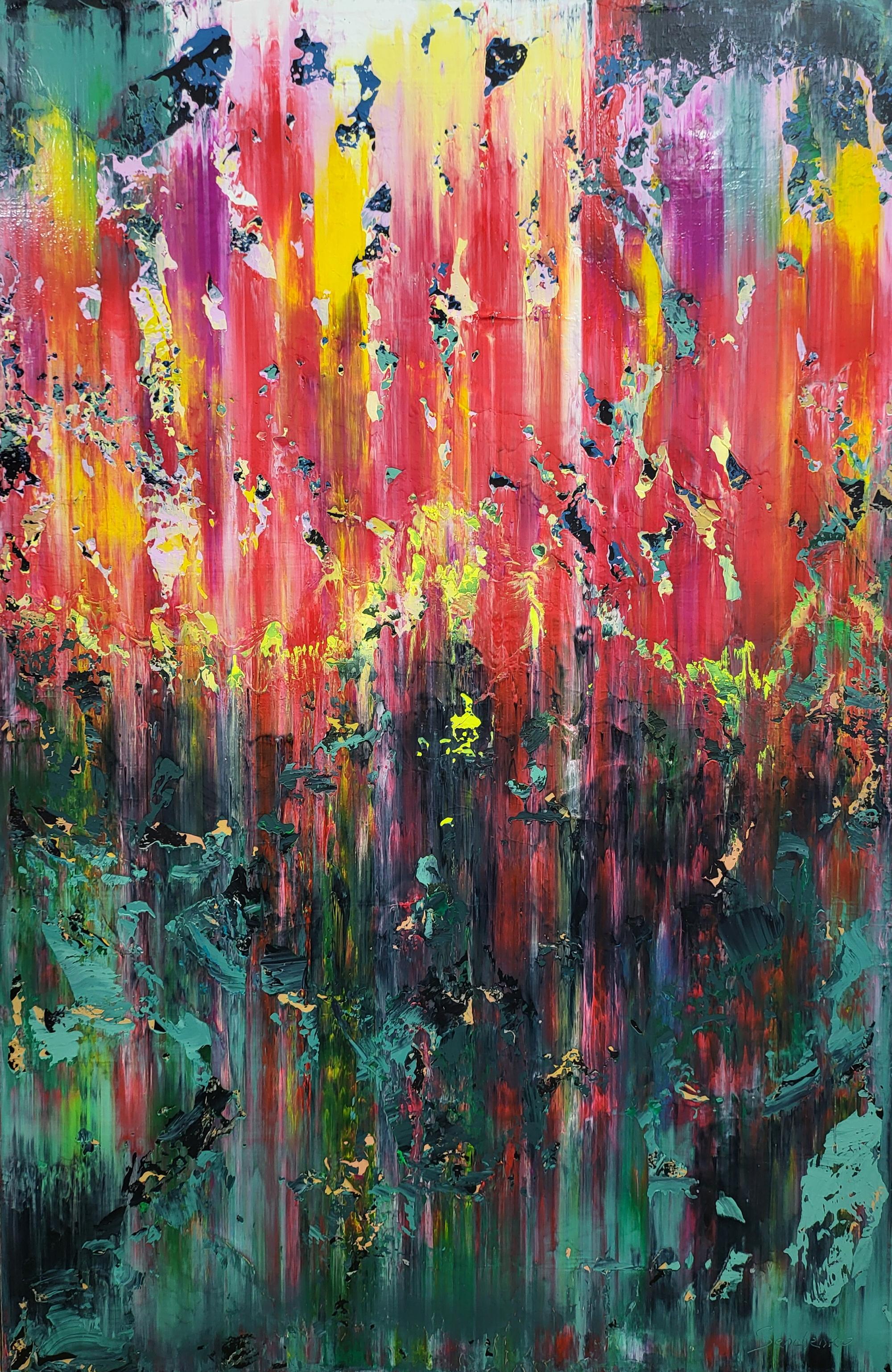 Abstract Painting di Alex Senchenko - Astratto 2430