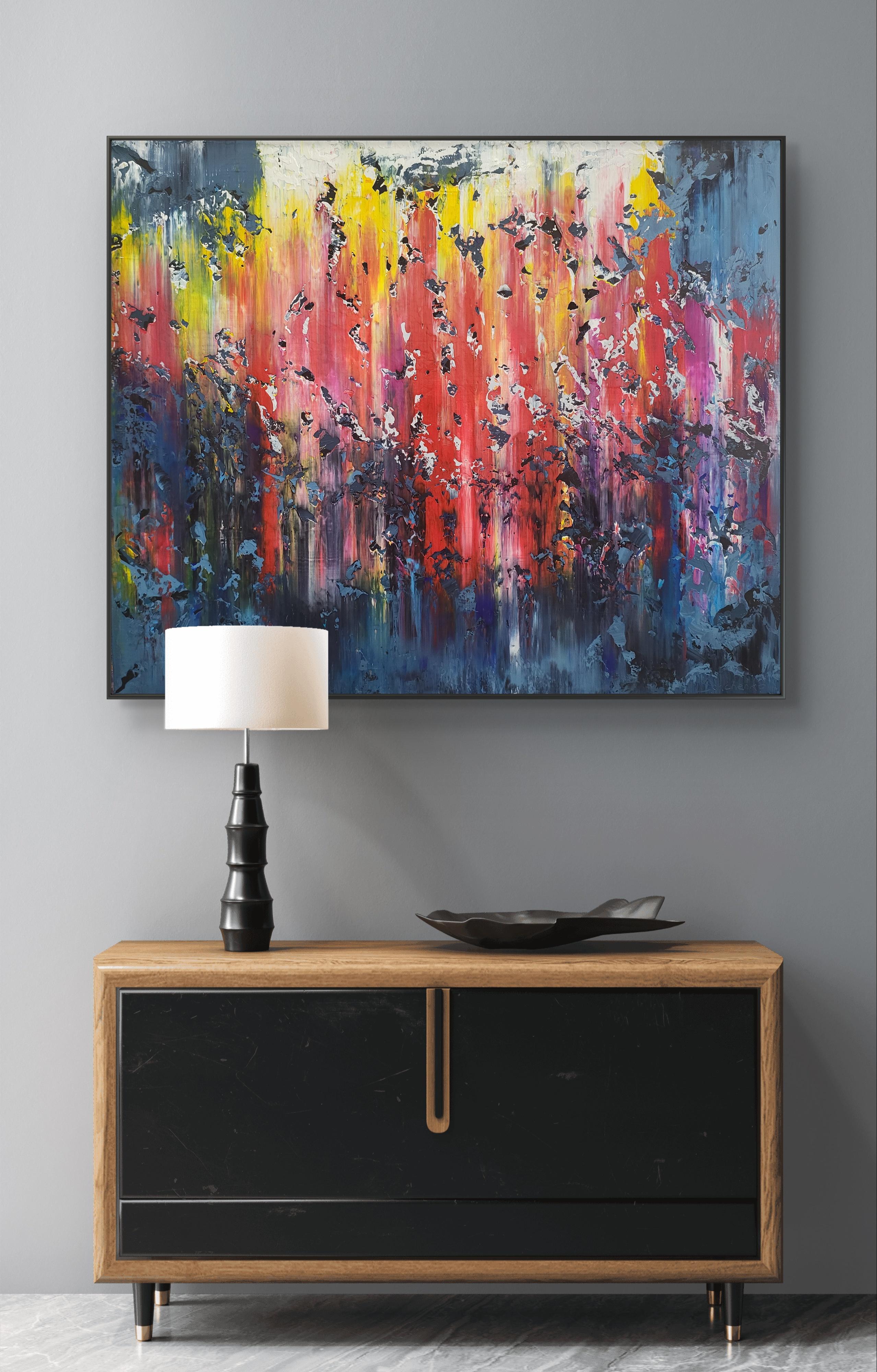 Zusammenfassung 2431 – Painting von Alex Senchenko