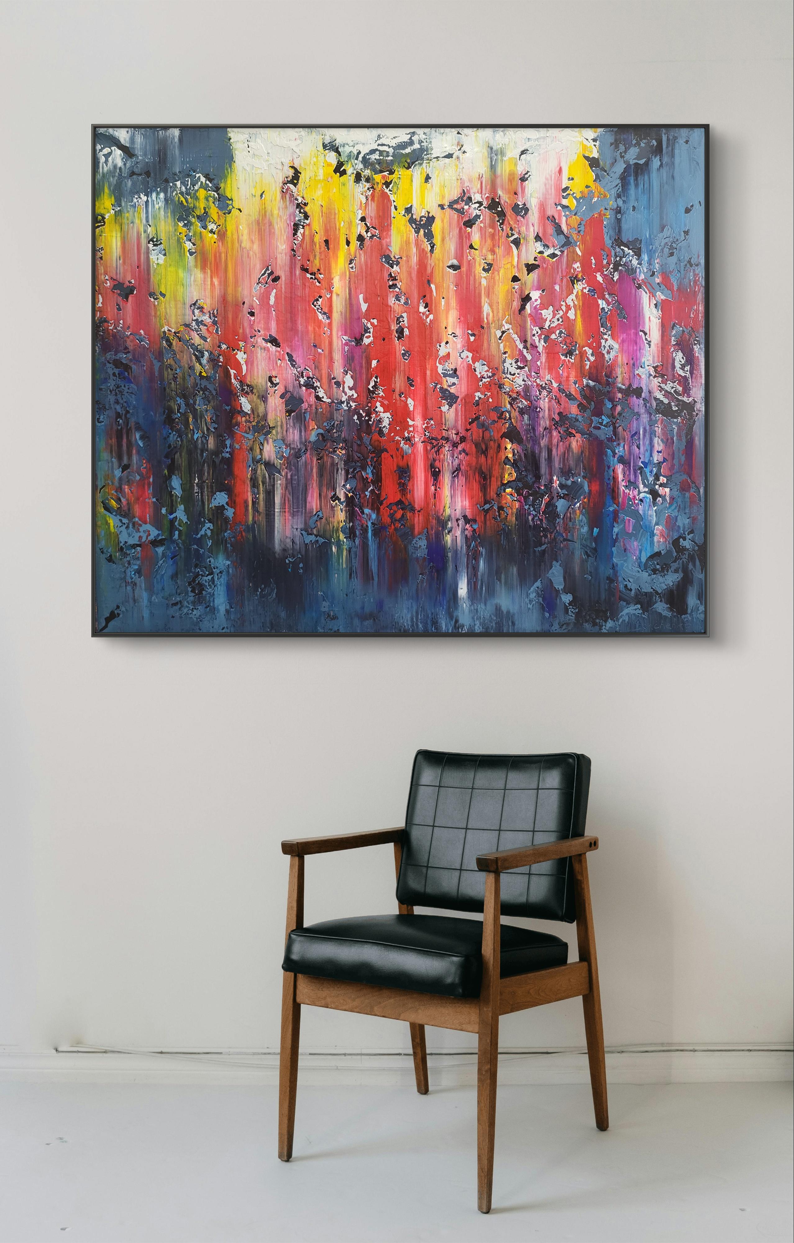 Zusammenfassung 2431 (Abstrakt), Painting, von Alex Senchenko