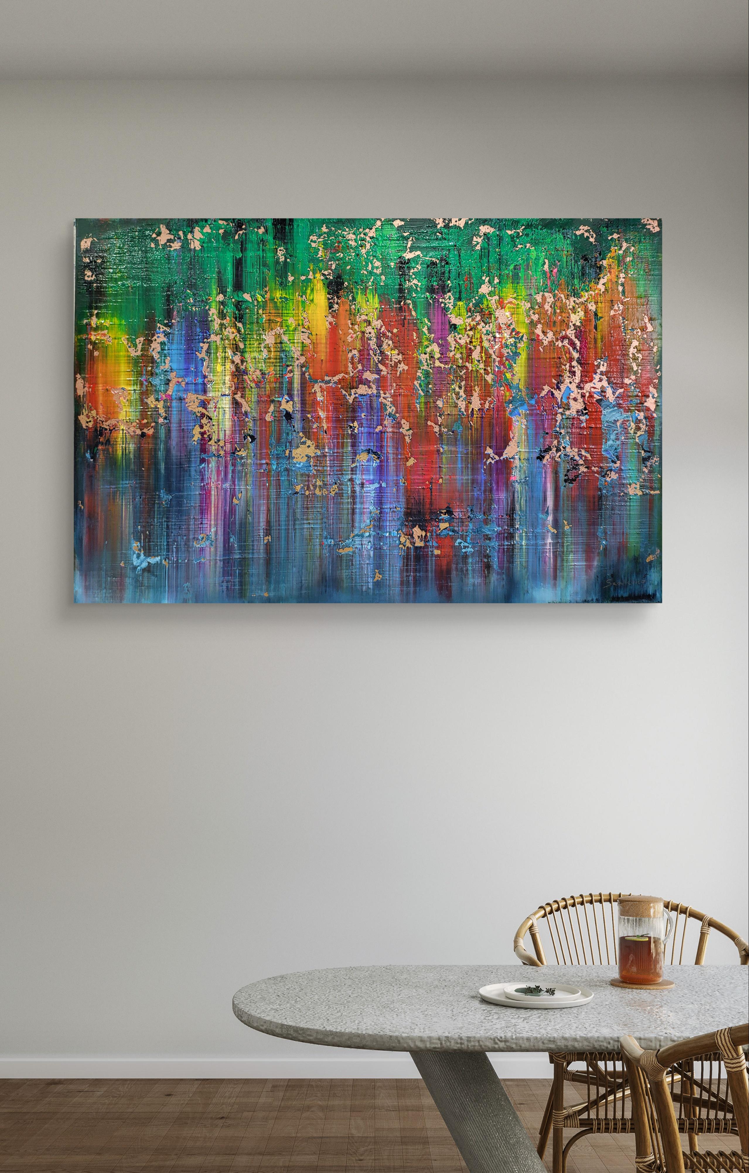 Zusammenfassung 2432 (Abstrakt), Painting, von Alex Senchenko
