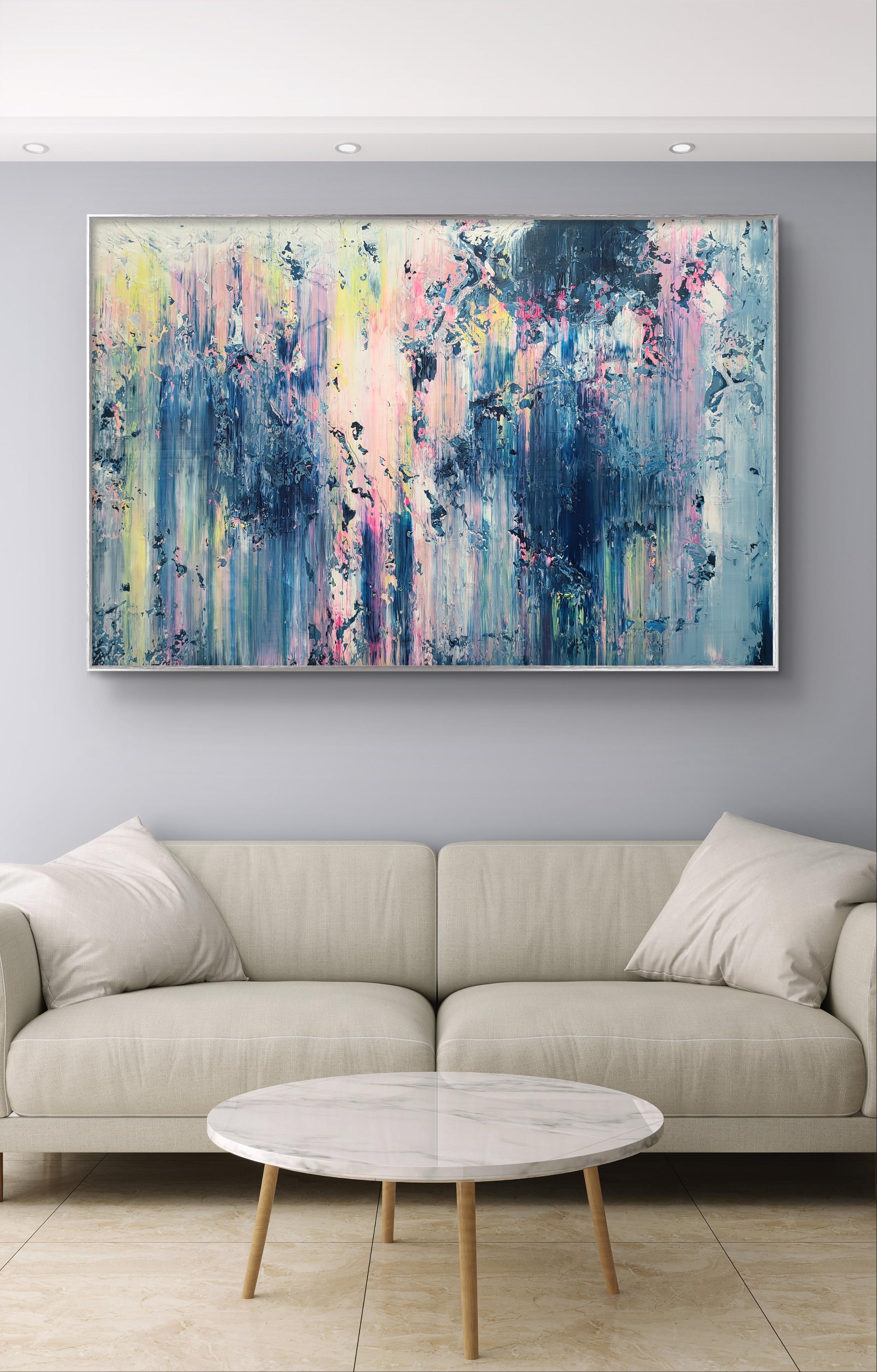 Nelle mie opere, scateno una vibrante esplosione di emozioni attraverso i tratti viscerali e i colori esplosivi degli acrilici. Qui, la danza cruda dell'astrattismo e dell'espressionismo, infusa con accenni di pop art, cattura una sinfonia dinamica