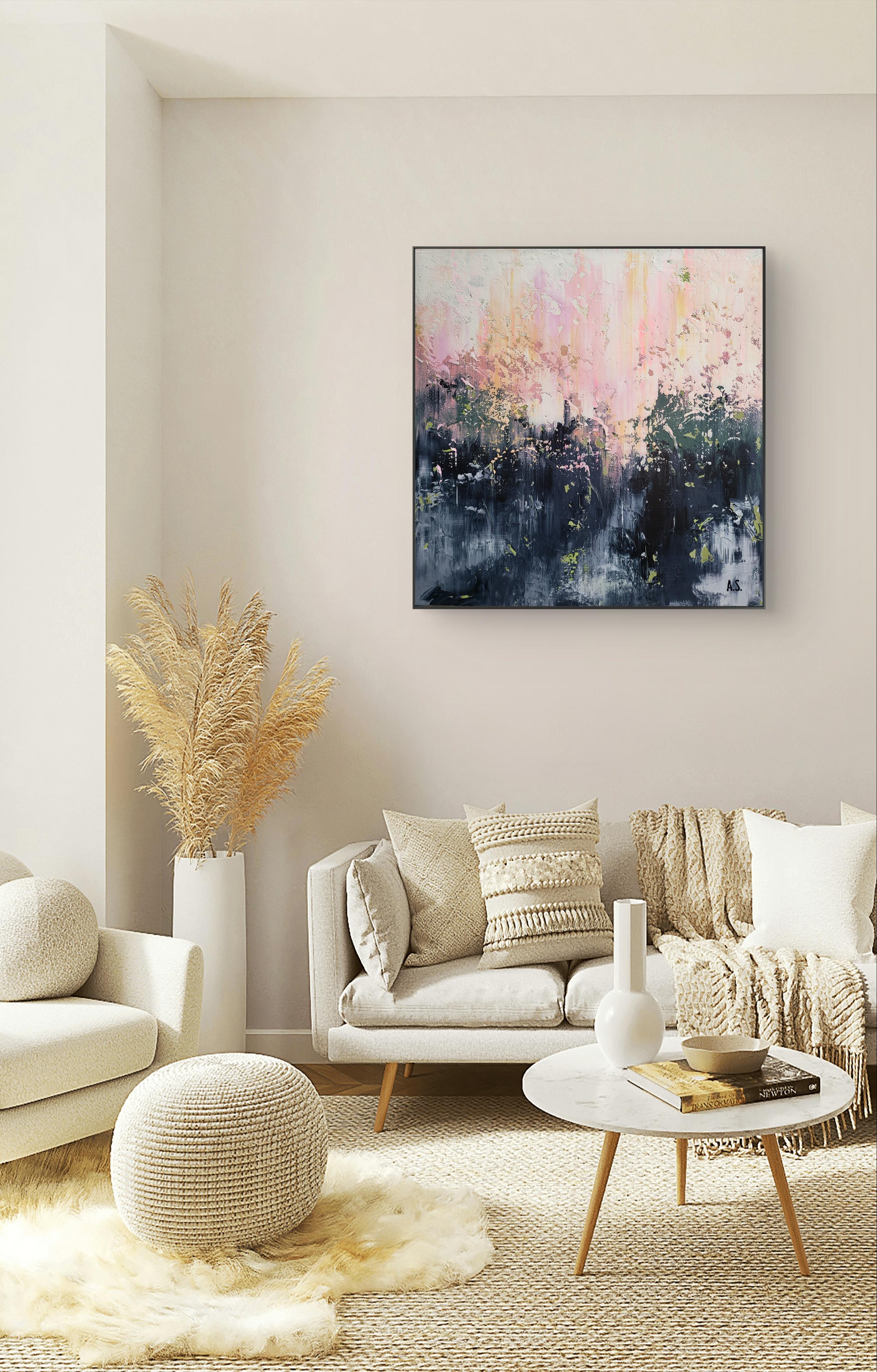 Zusammenfassung 2451 (Abstrakt), Painting, von Alex Senchenko