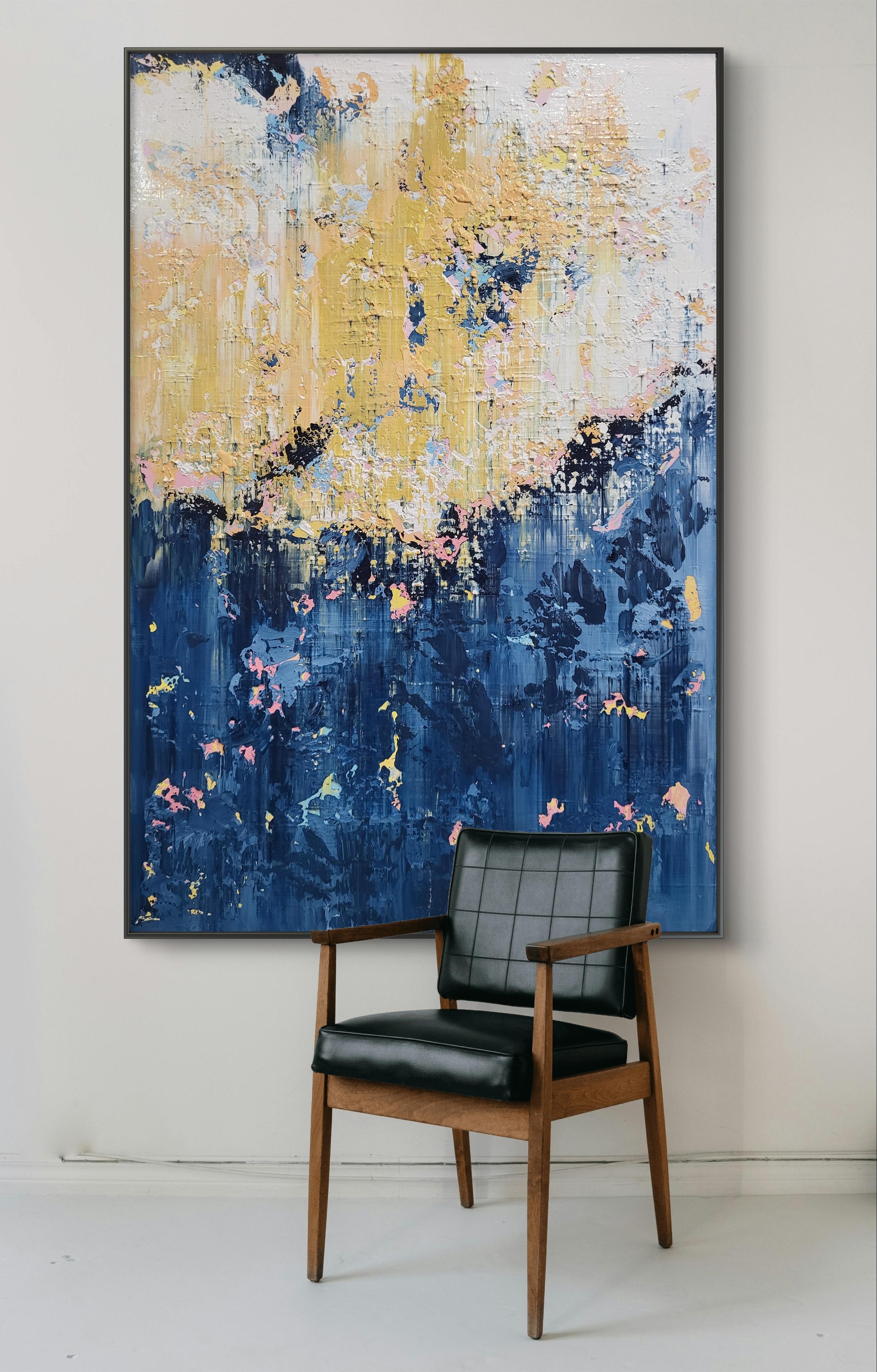 Zusammenfassung 2454 – Painting von Alex Senchenko