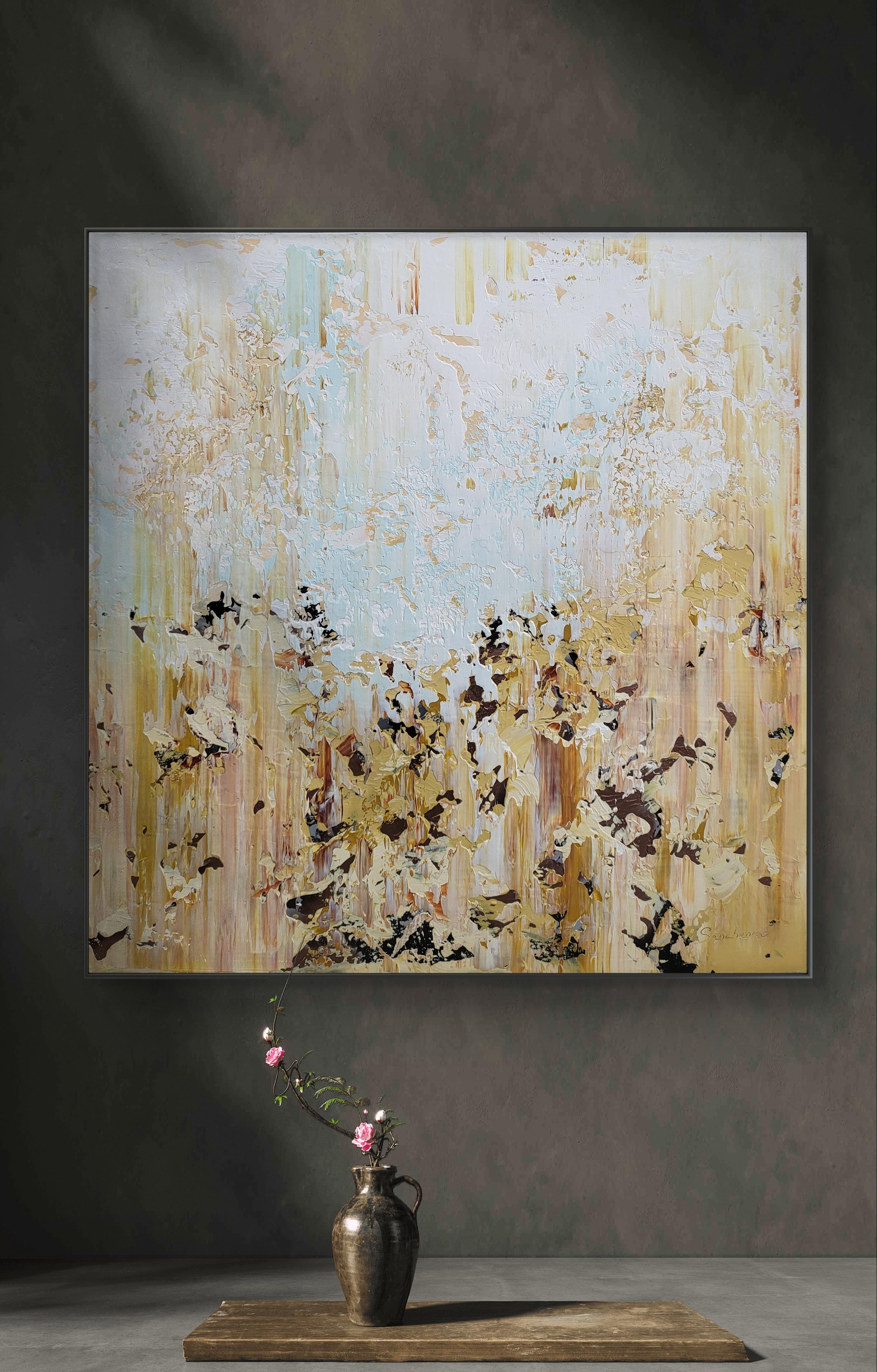 Abstract 2456 - Painting by Alex Senchenko
