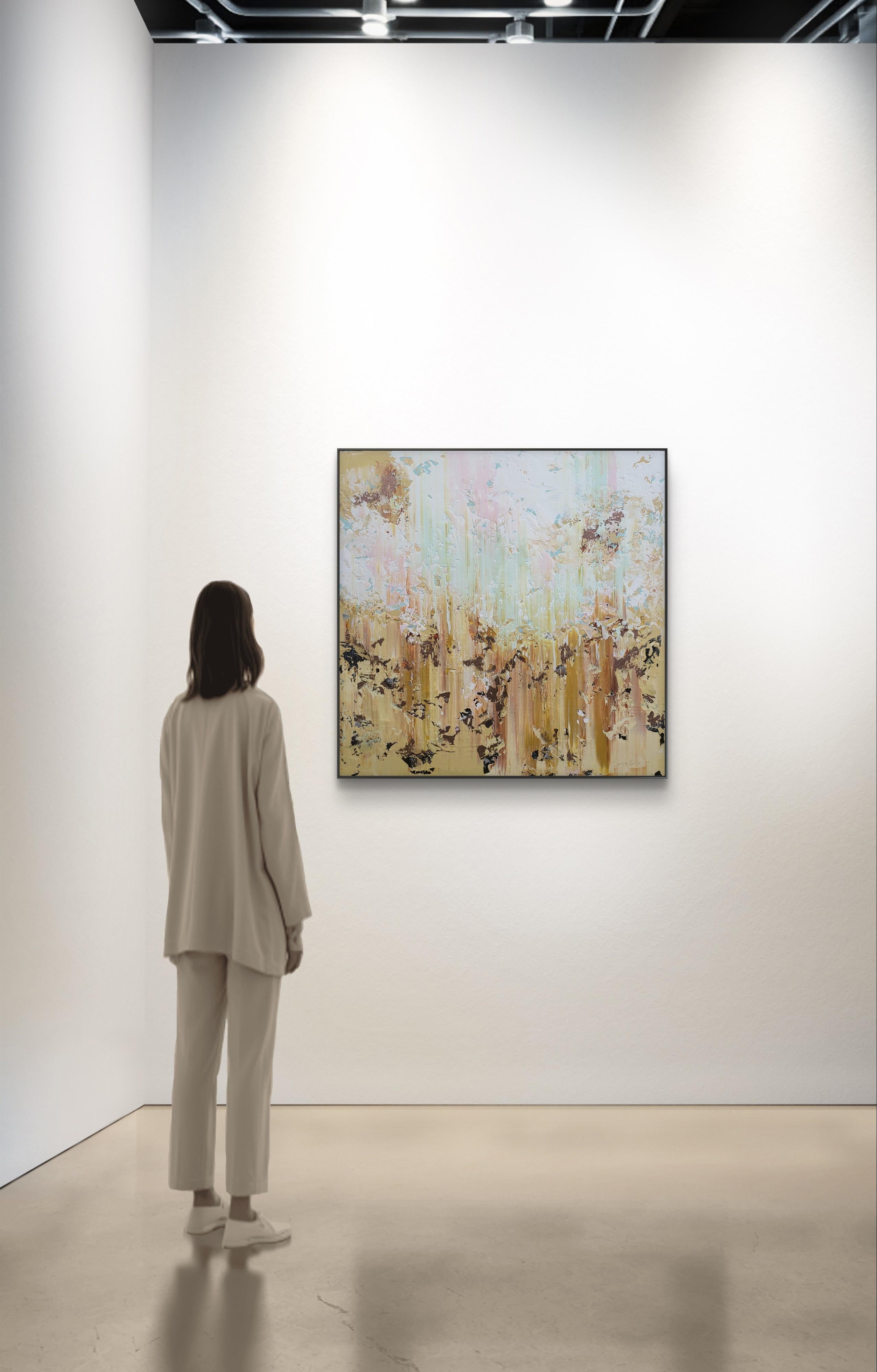 Zusammenfassung 2457 (Braun), Abstract Painting, von Alex Senchenko