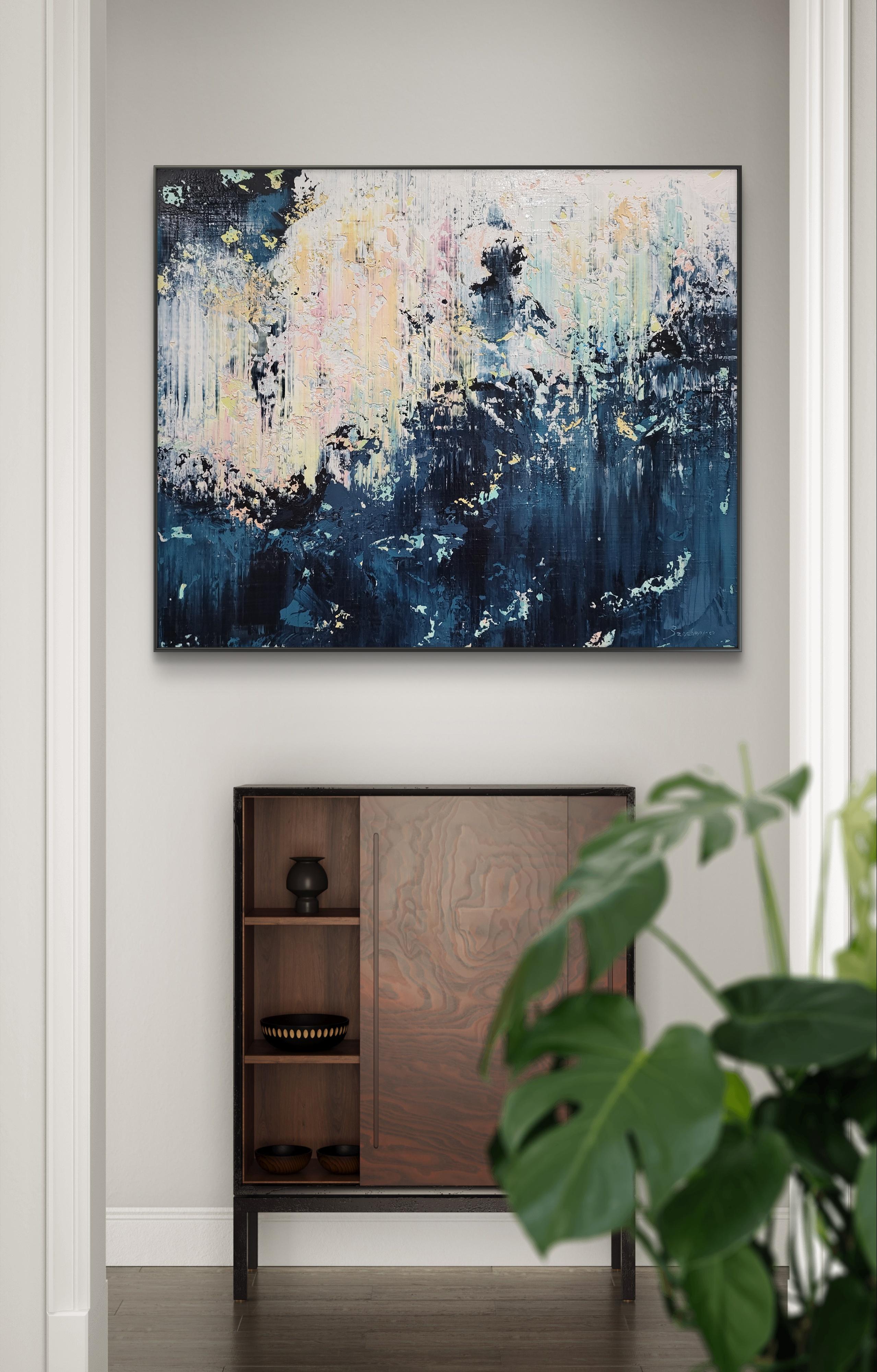 Résumé 2461 - Abstrait Painting par Alex Senchenko