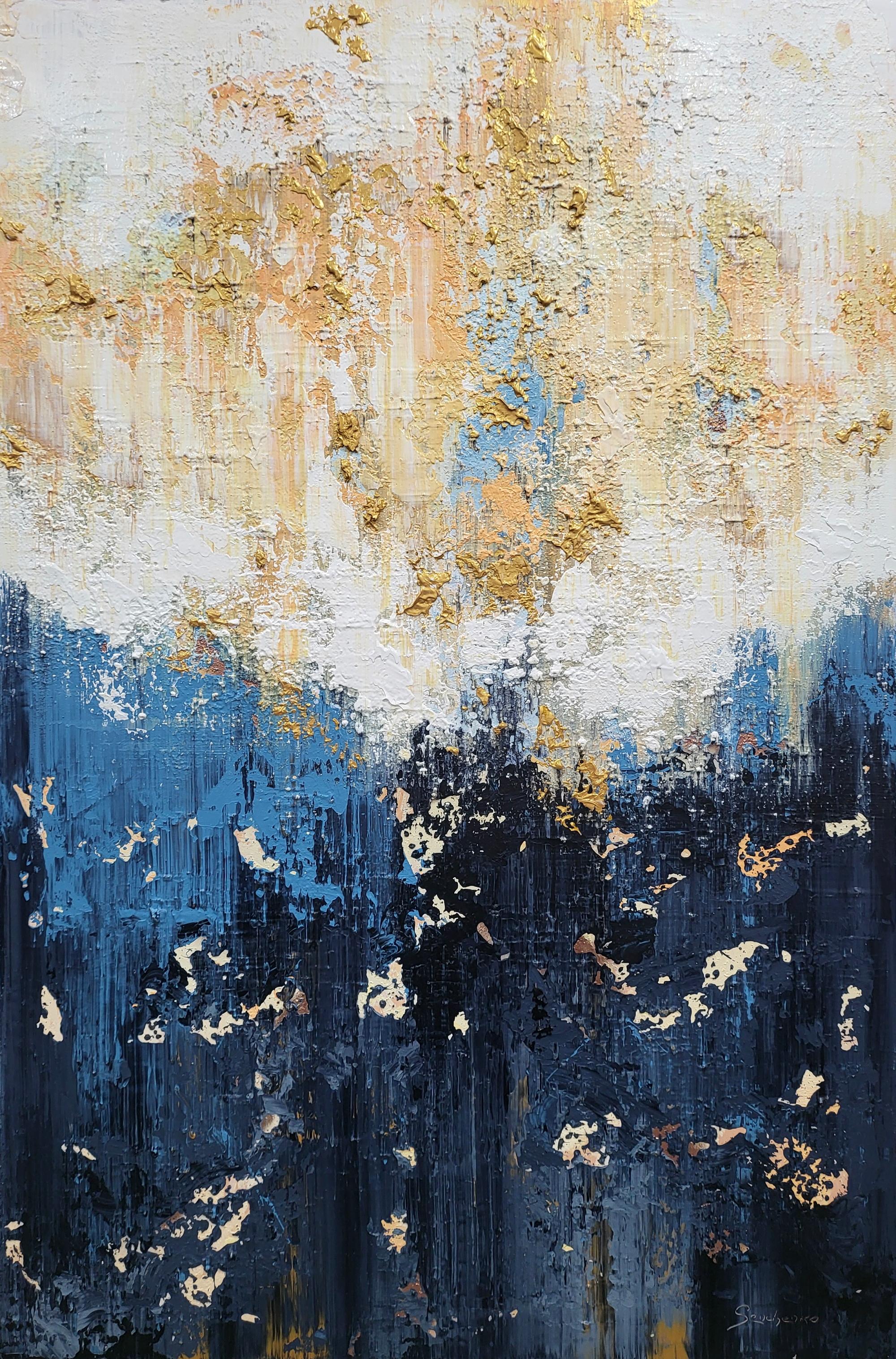 Alex Senchenko Landscape Painting - Abstract 2467
