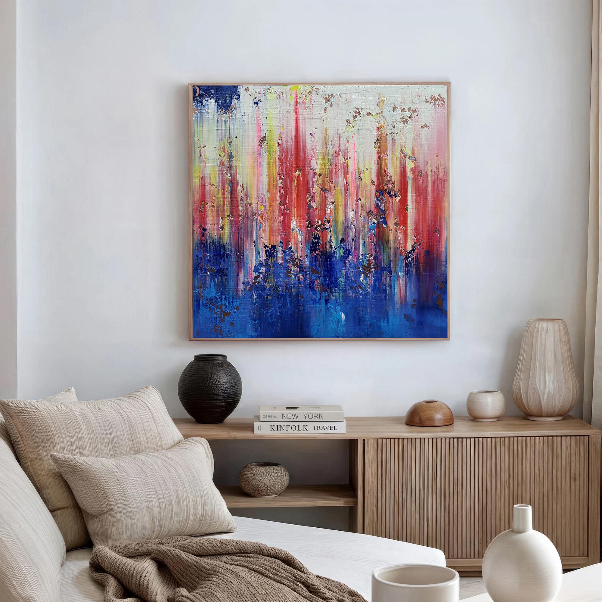 Zusammenfassung 2472 – Painting von Alex Senchenko