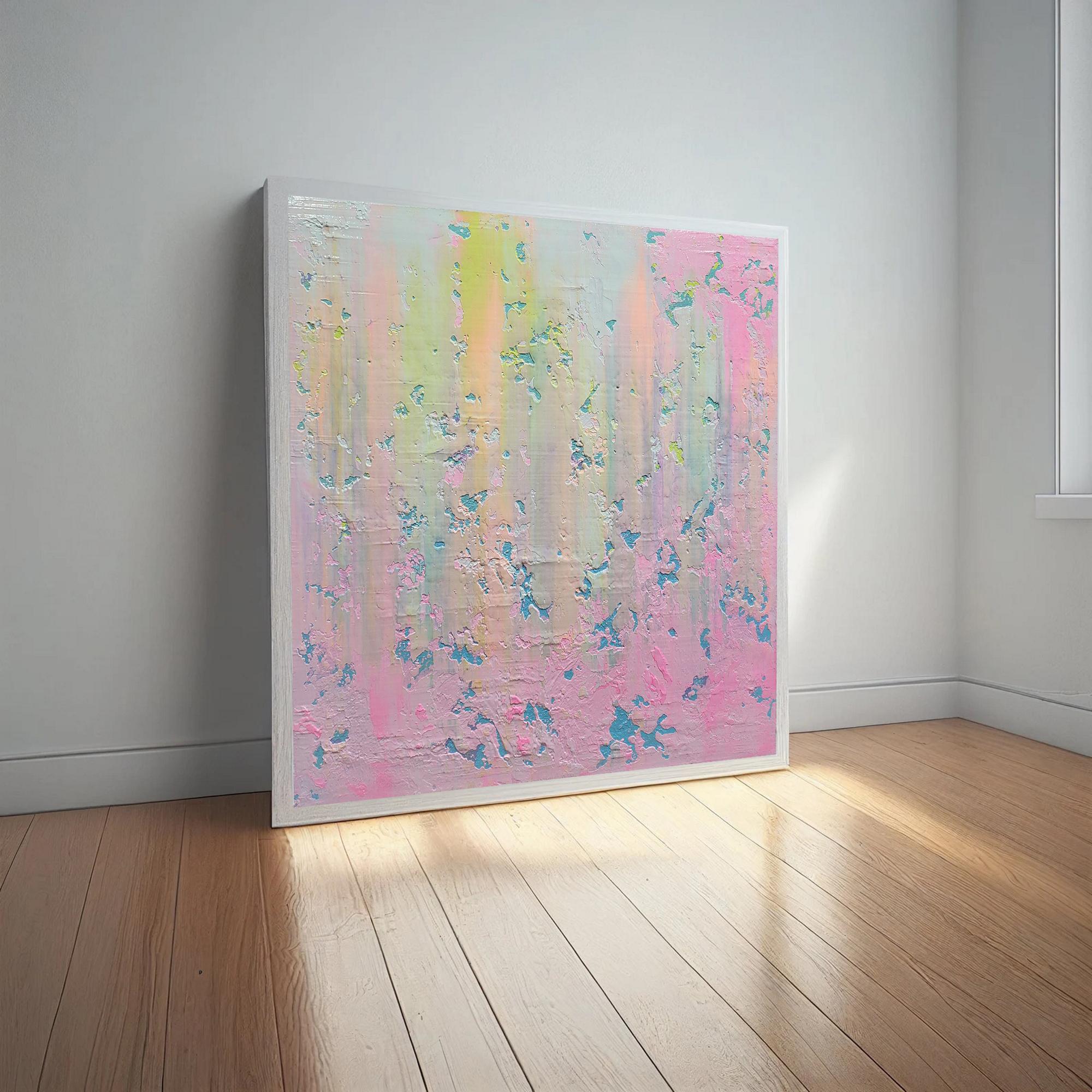 Astratto 2482 - Abstract Painting Grigio di Alex Senchenko