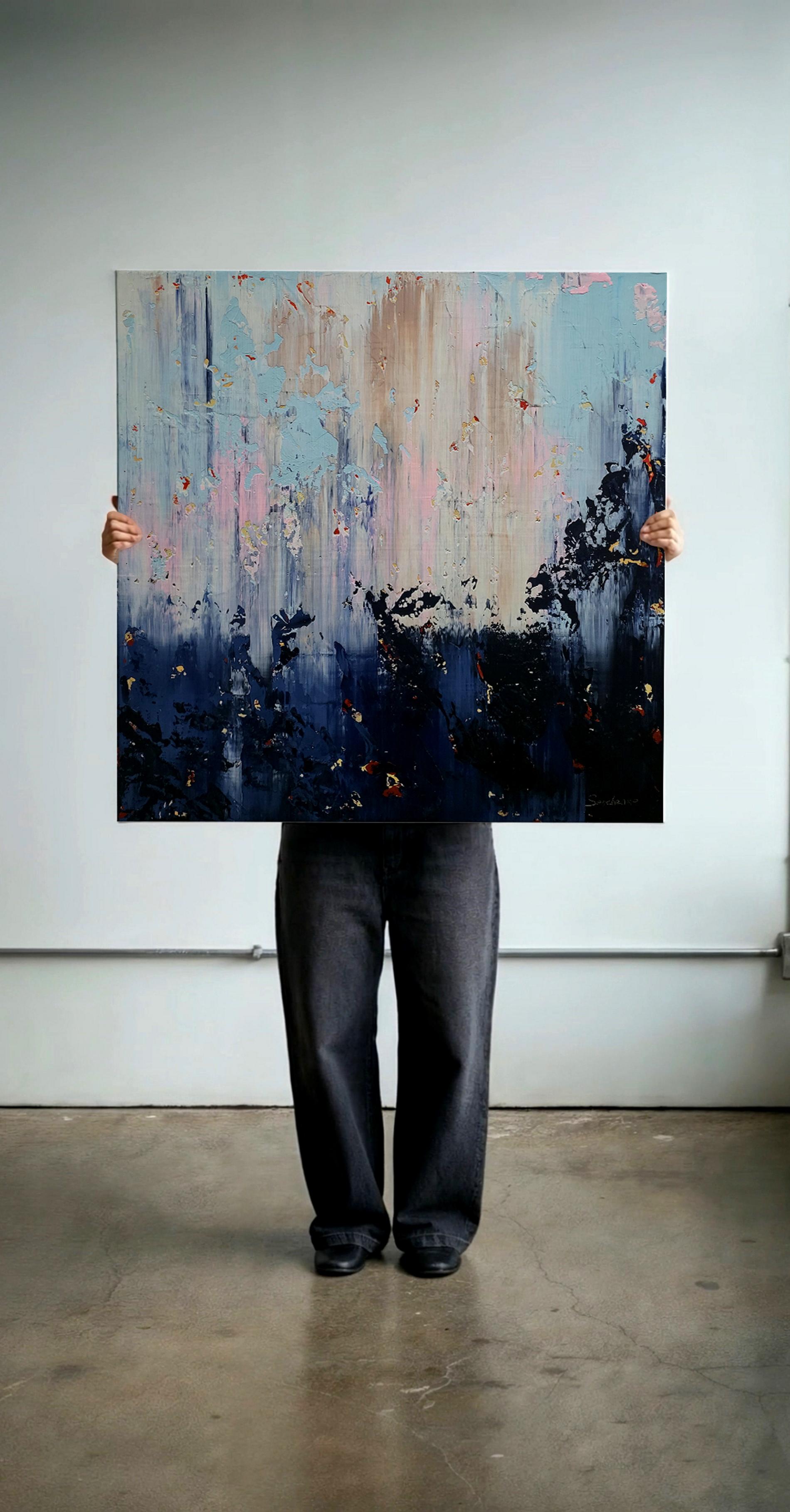 Abstract 2501 - Painting by Alex Senchenko