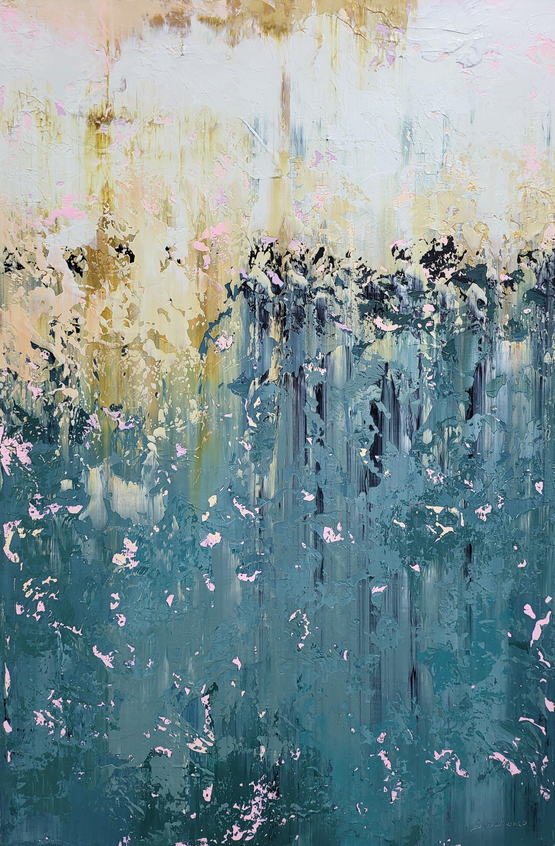 Alex Senchenko Landscape Painting - Abstract 2506