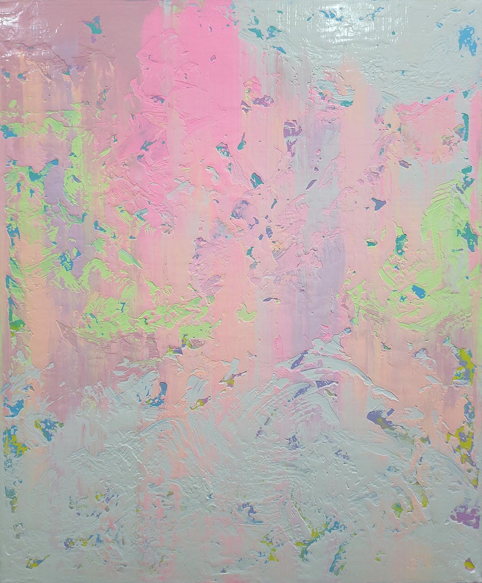 Alex Senchenko Abstract Painting - Abstract 2515
