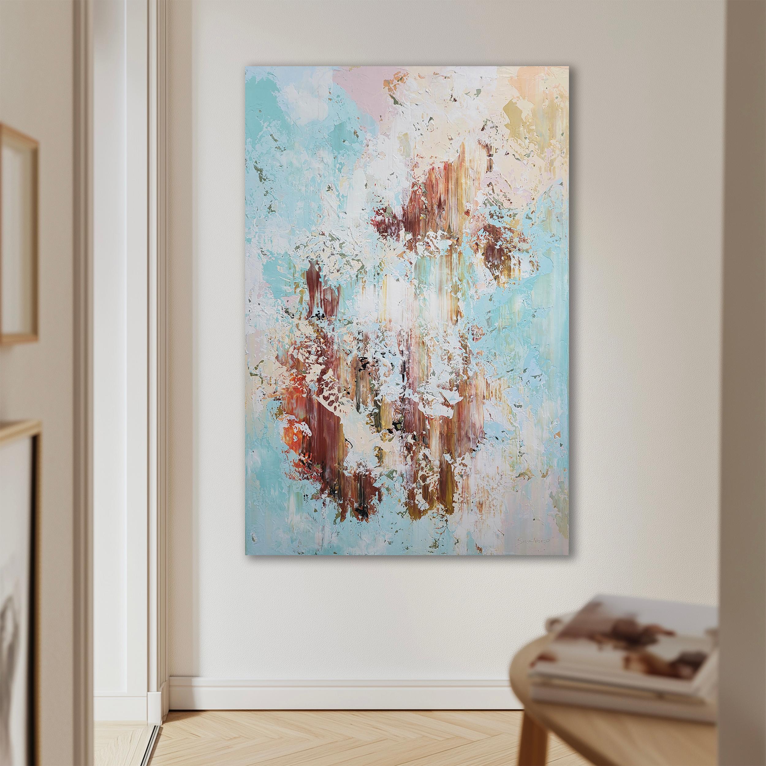 Abstract 2517 - Landscape Painting Grigio di Alex Senchenko