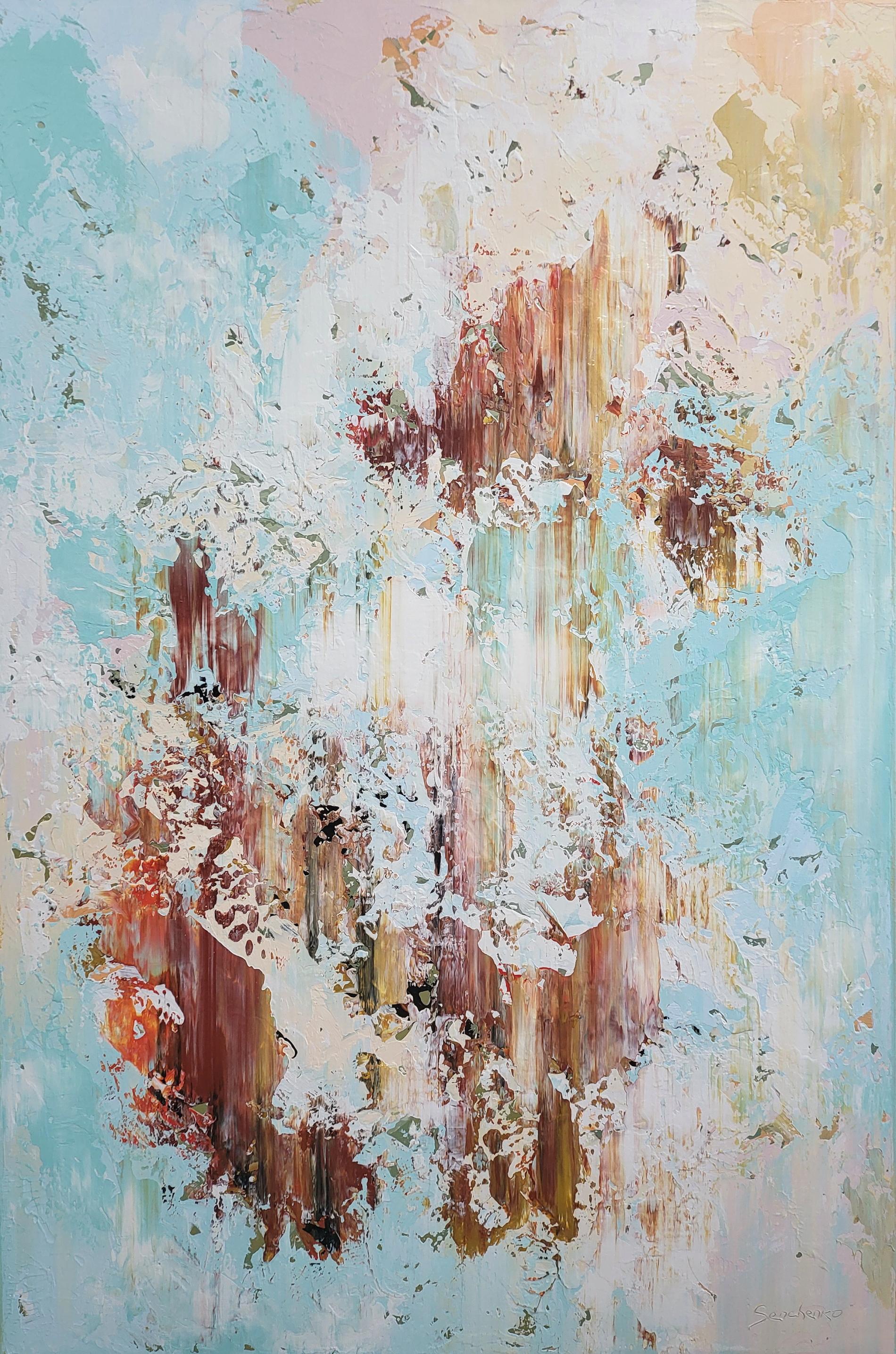 Landscape Painting di Alex Senchenko - Abstract 2517