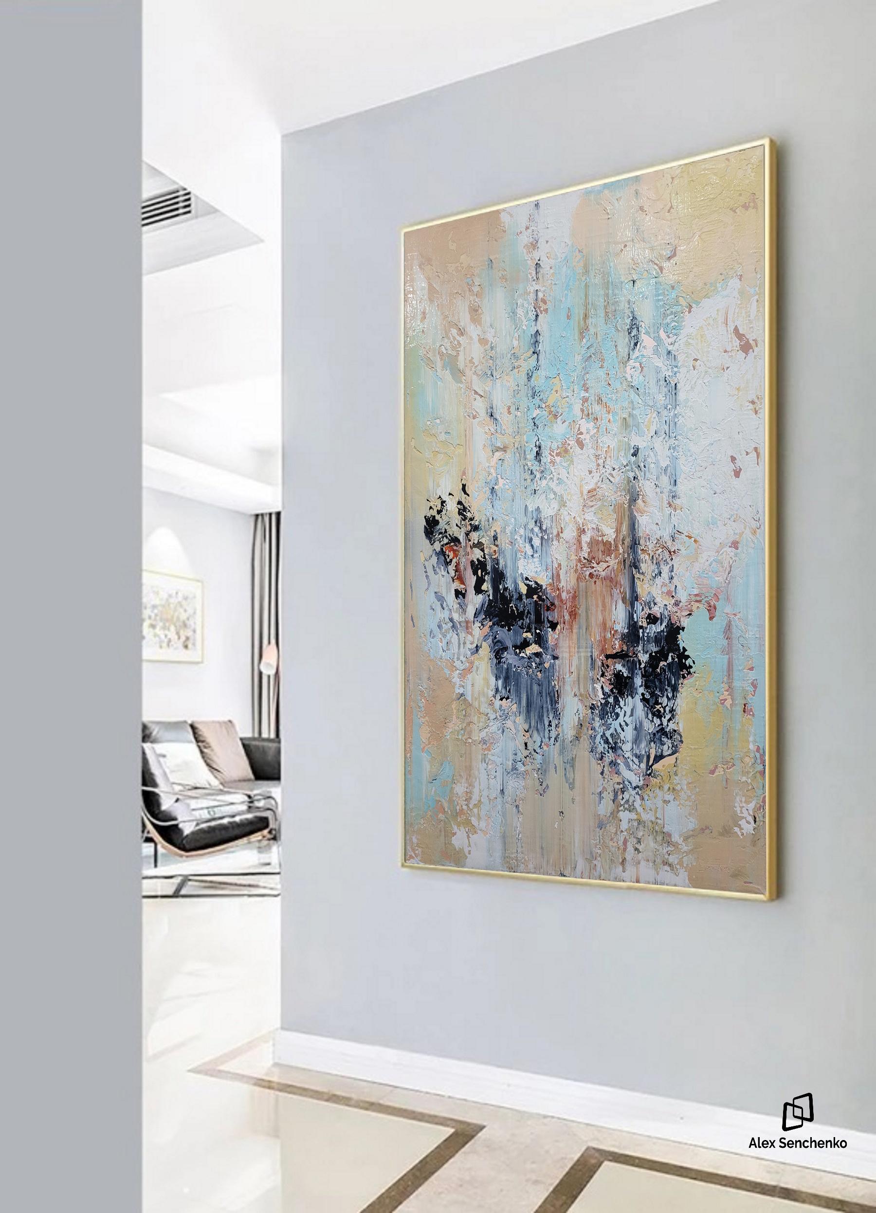 In creating this painting, I was inspired by the transient beauty of nature's ever-changing aspects, capturing moments that seem both fleeting and eternal. I used acrylics to explore these dualities, blending layers of colors and textures to evoke a