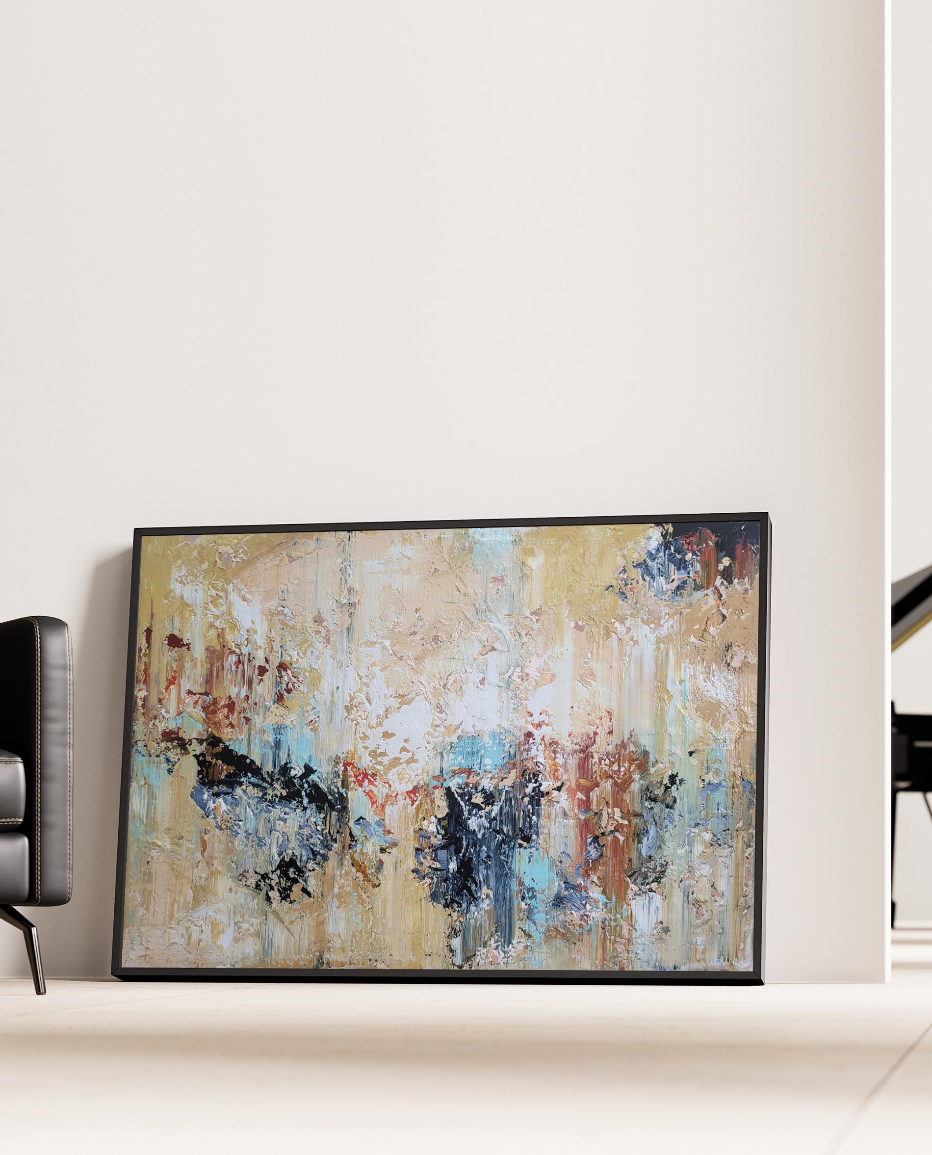 Abstract 2519 - Painting by Alex Senchenko