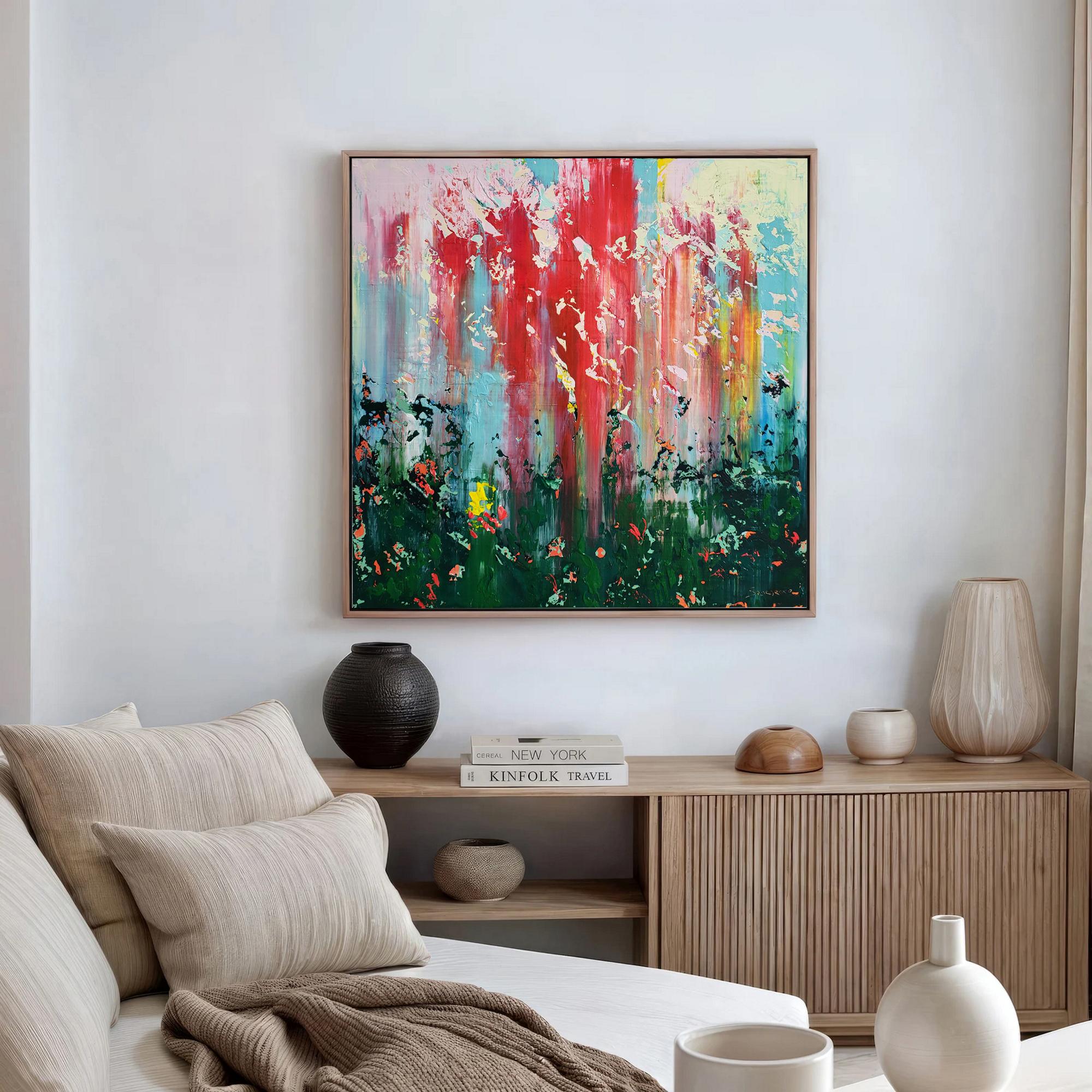 Abstract 2527 - Painting by Alex Senchenko