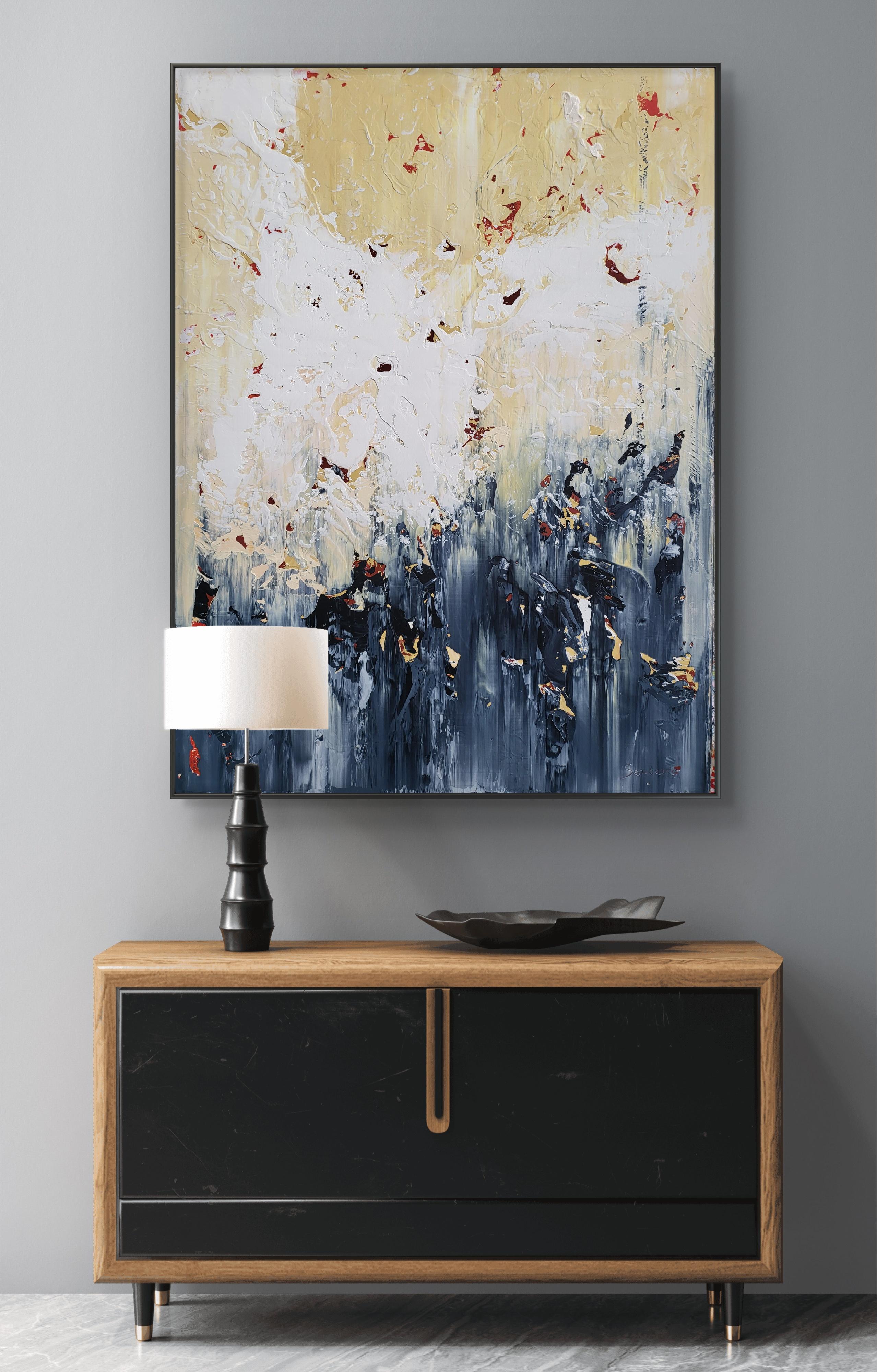 Résumé 2531 - Abstrait Painting par Alex Senchenko