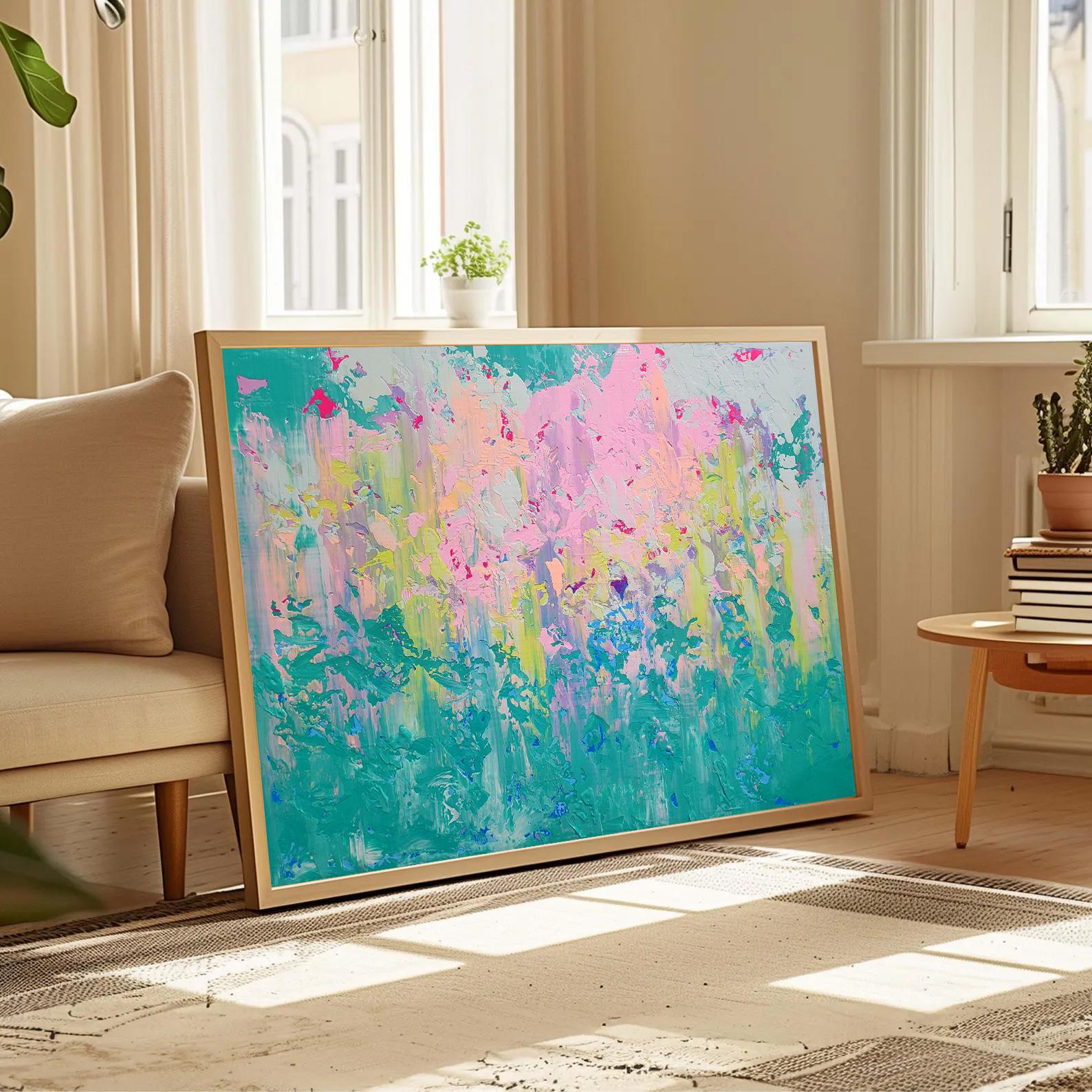 Abstract 2534 - Painting by Alex Senchenko